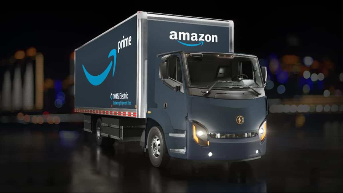 Amazon Achete 10 Camions Electriques A L Entreprise Quebecoise Lion Tva Nouvelles