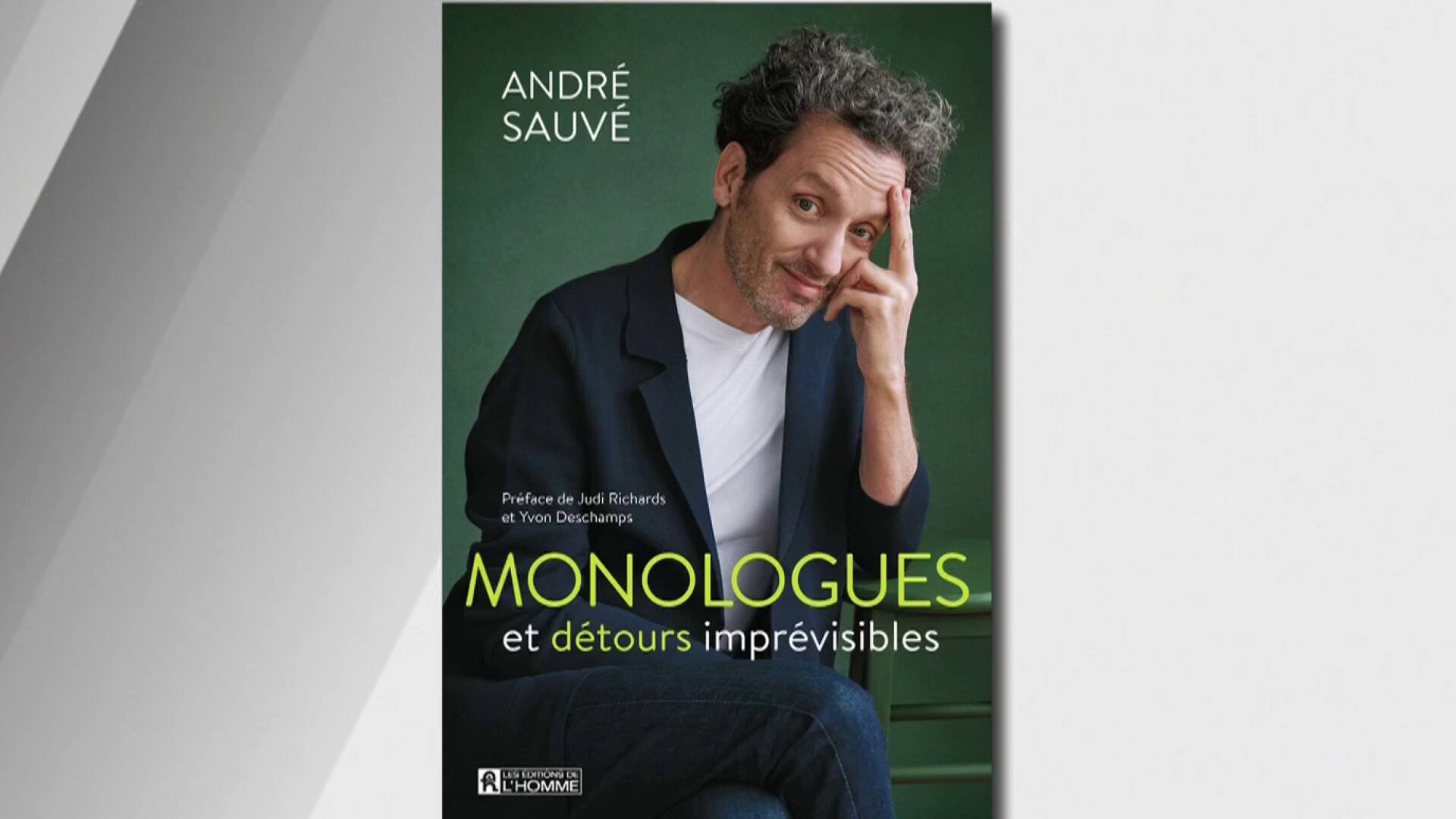 Un premier livre pour André Sauvé
