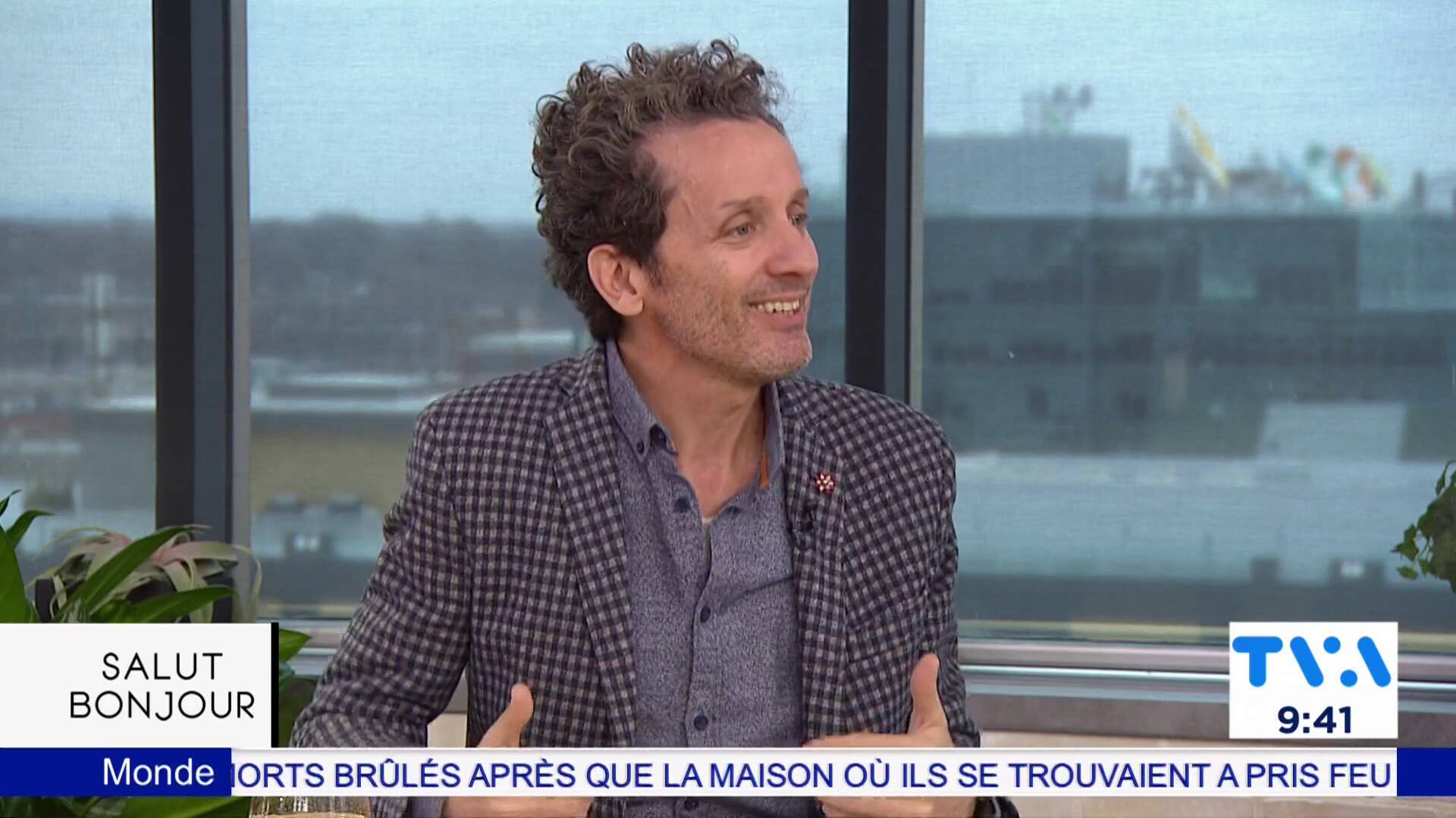 André Sauvé de retour sur scène après deux ans !