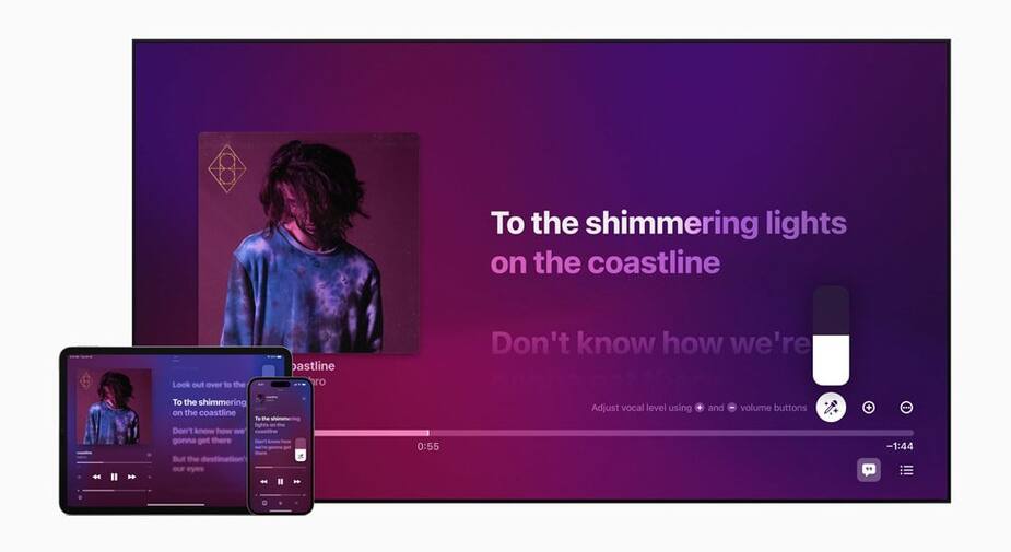 L'appli karaoké d'Apple Music Chant