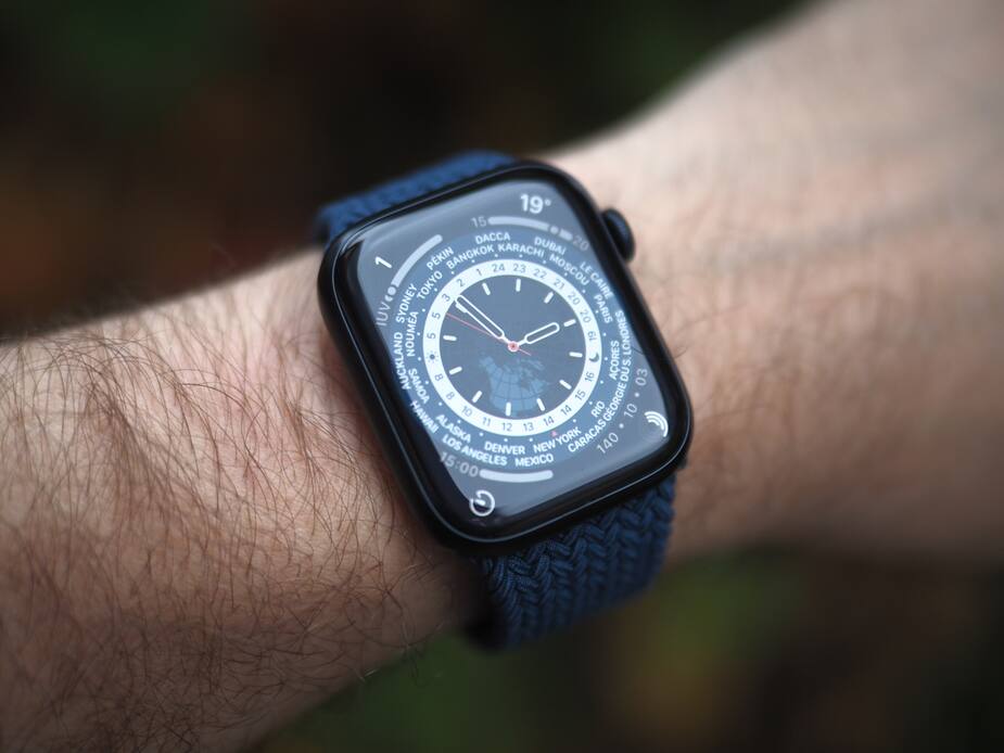 L’Apple Watch Series 7 offre un écran 20% plus grand qu’auparavant.
