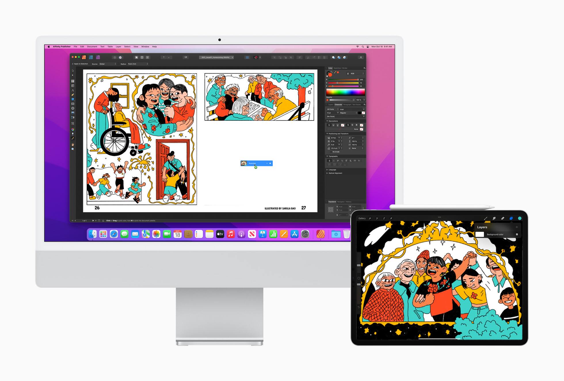 La fonction Universal Control