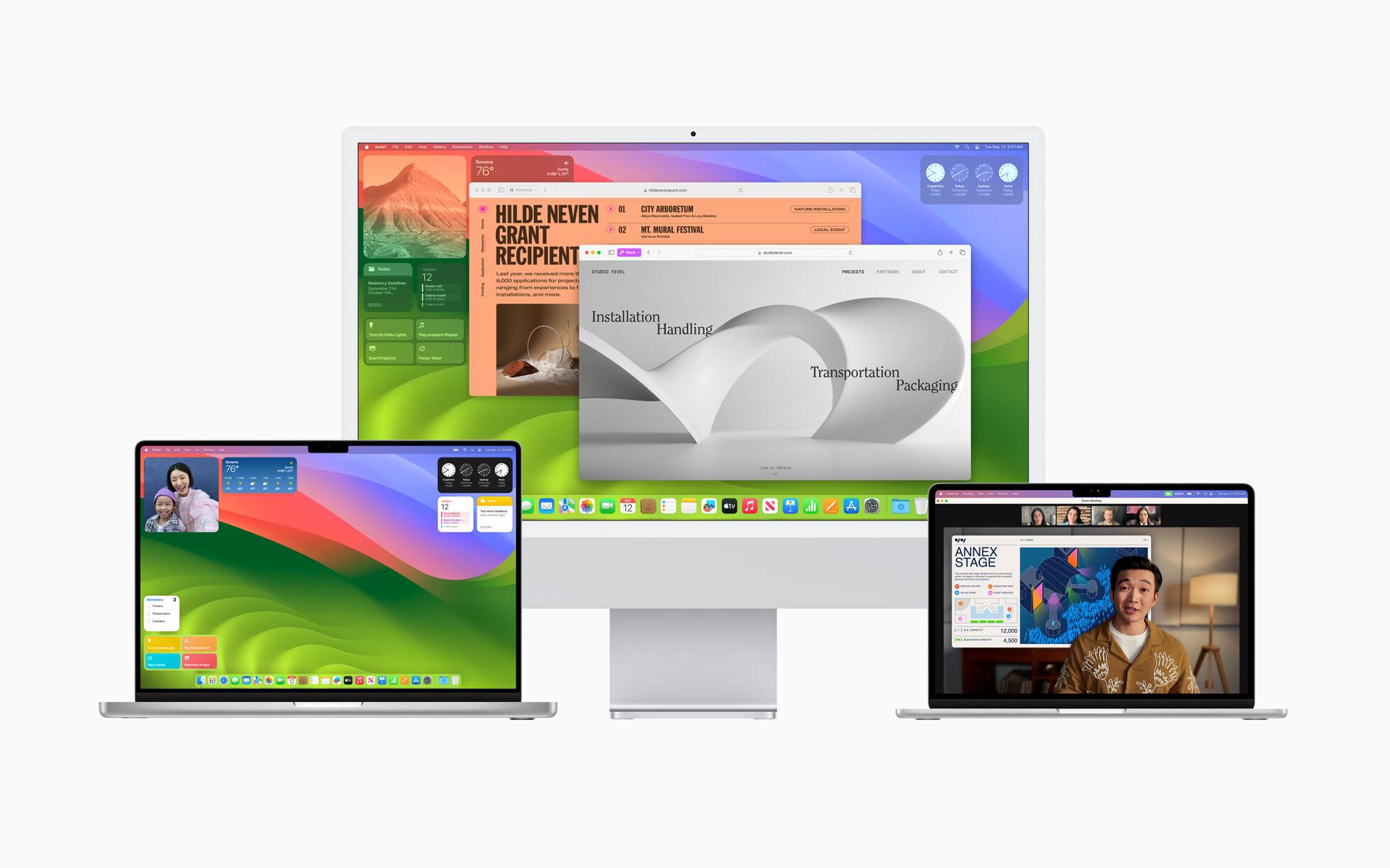 Les principales nouveaut&eacute;s de macOS Sonoma pour les ordinateurs Mac