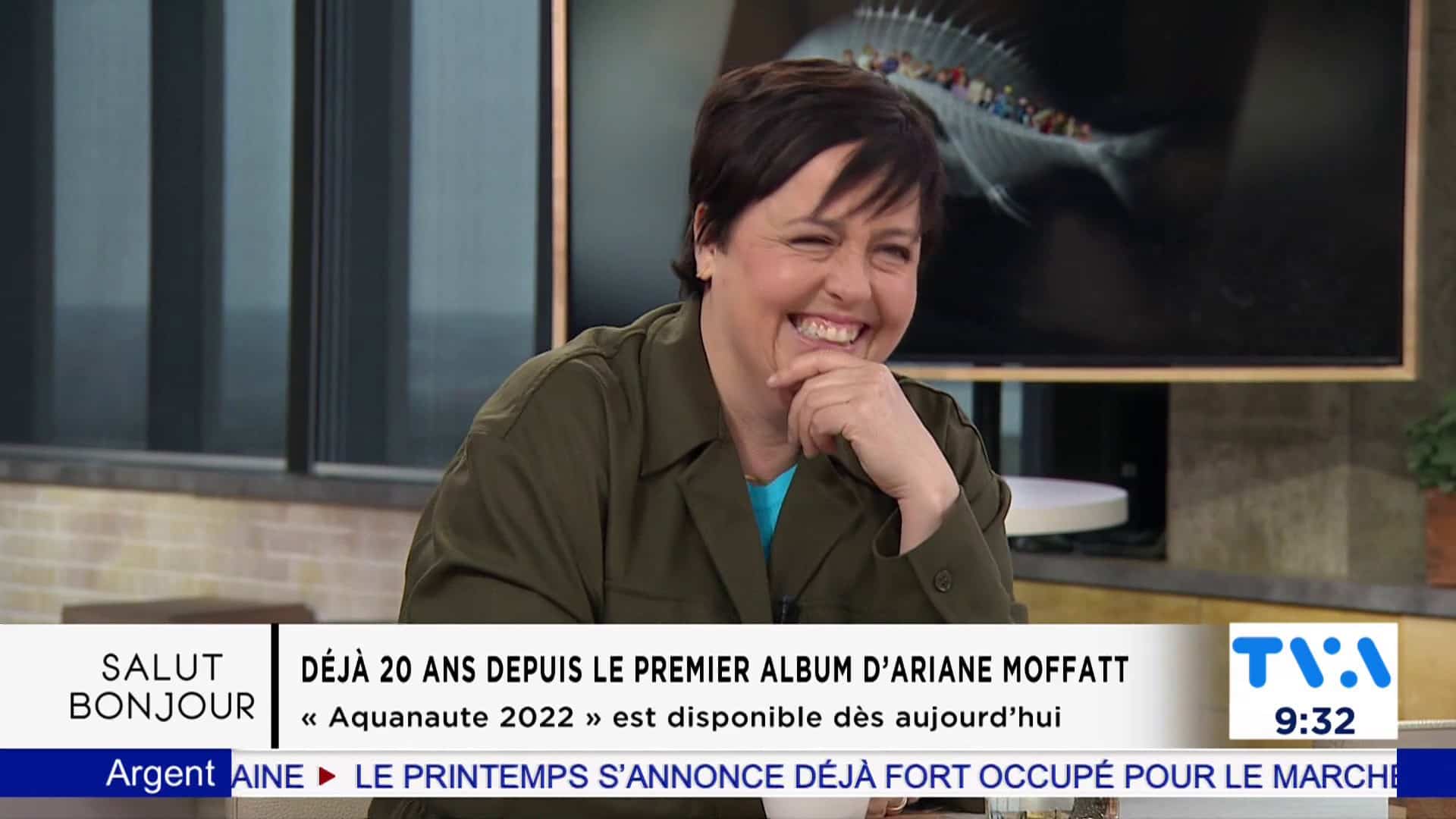 Ariane Moffatt et les 20 ans d’Aquanaute