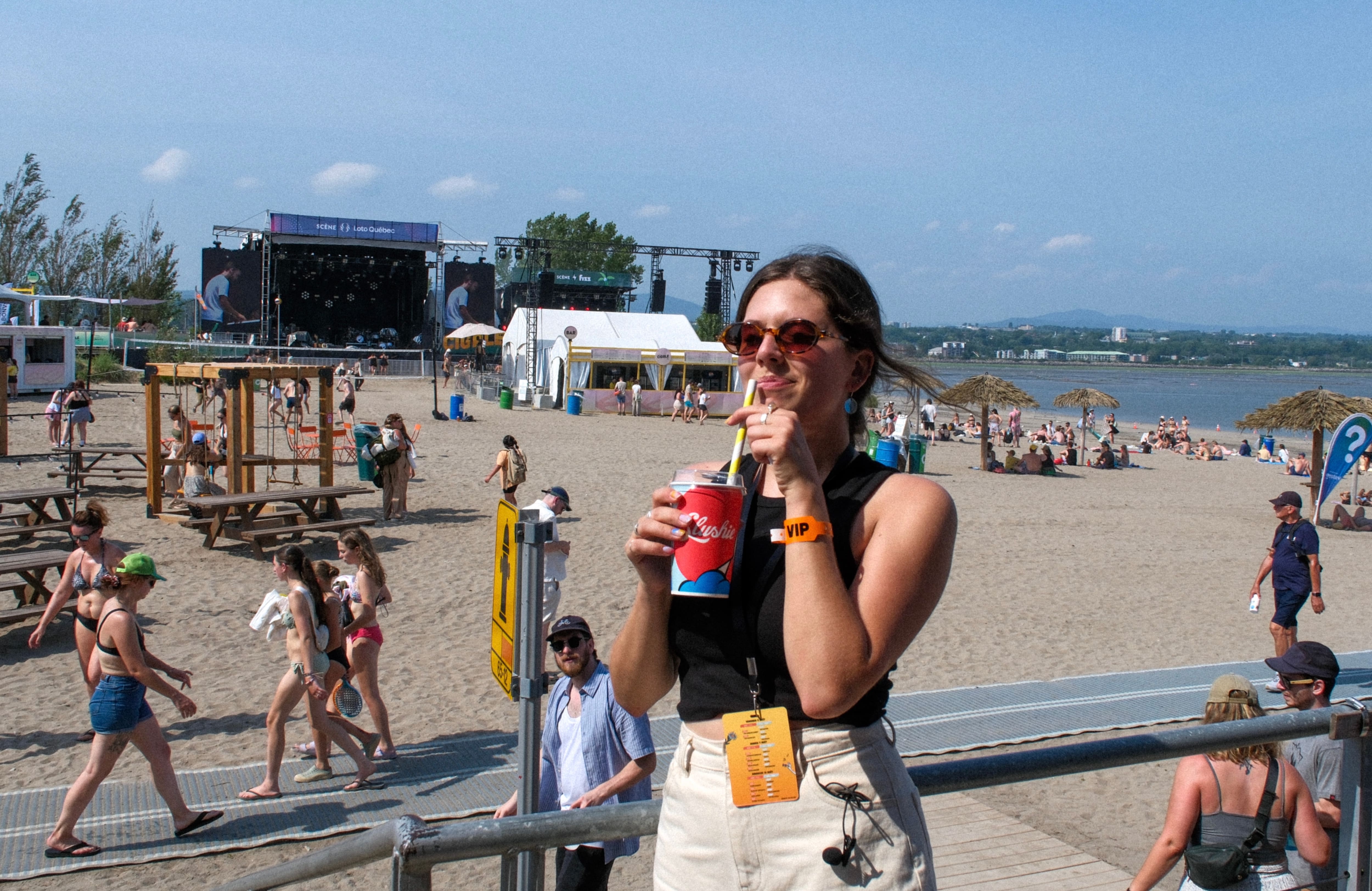 10 photos des festivaliers durant la canicule