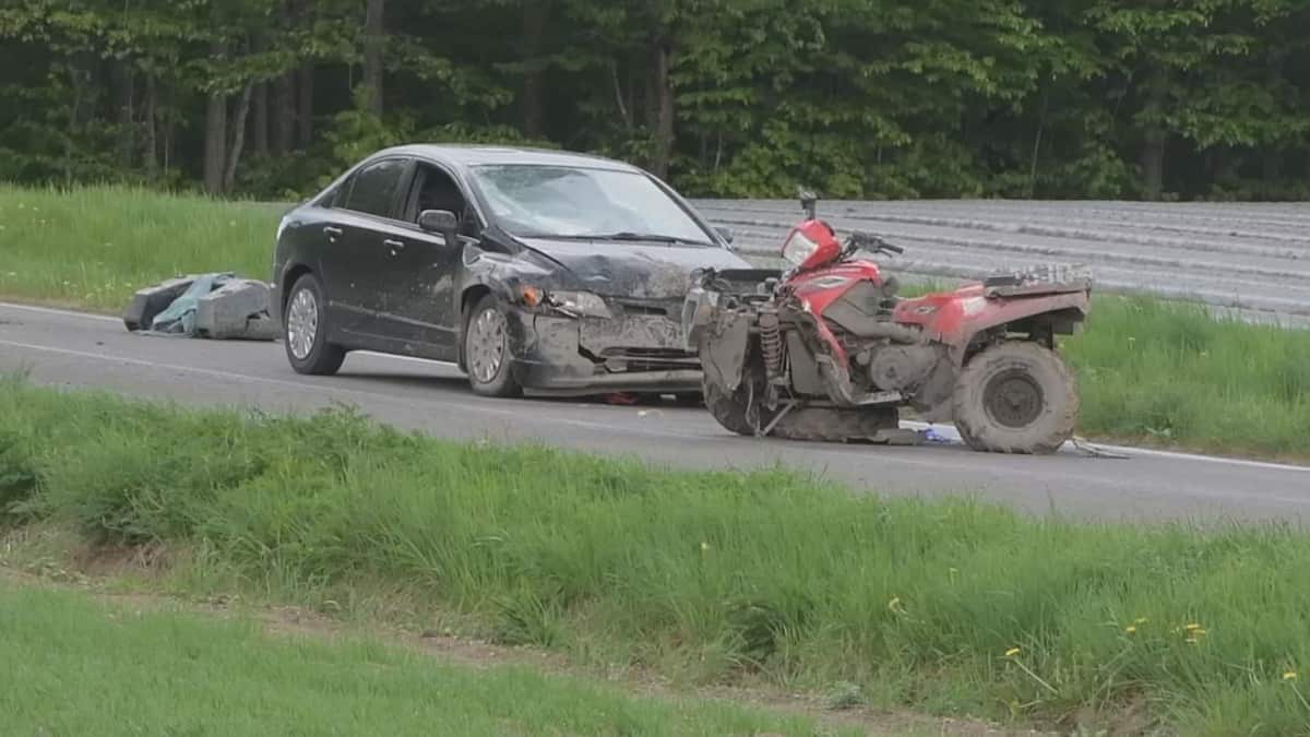 Îled’Orléans une conductrice mineure blessée dans un accident de VTT TVA Nouvelles Îled’Orléans une conductrice mineure blessée dans un accident de VTT TVA Nouvelles