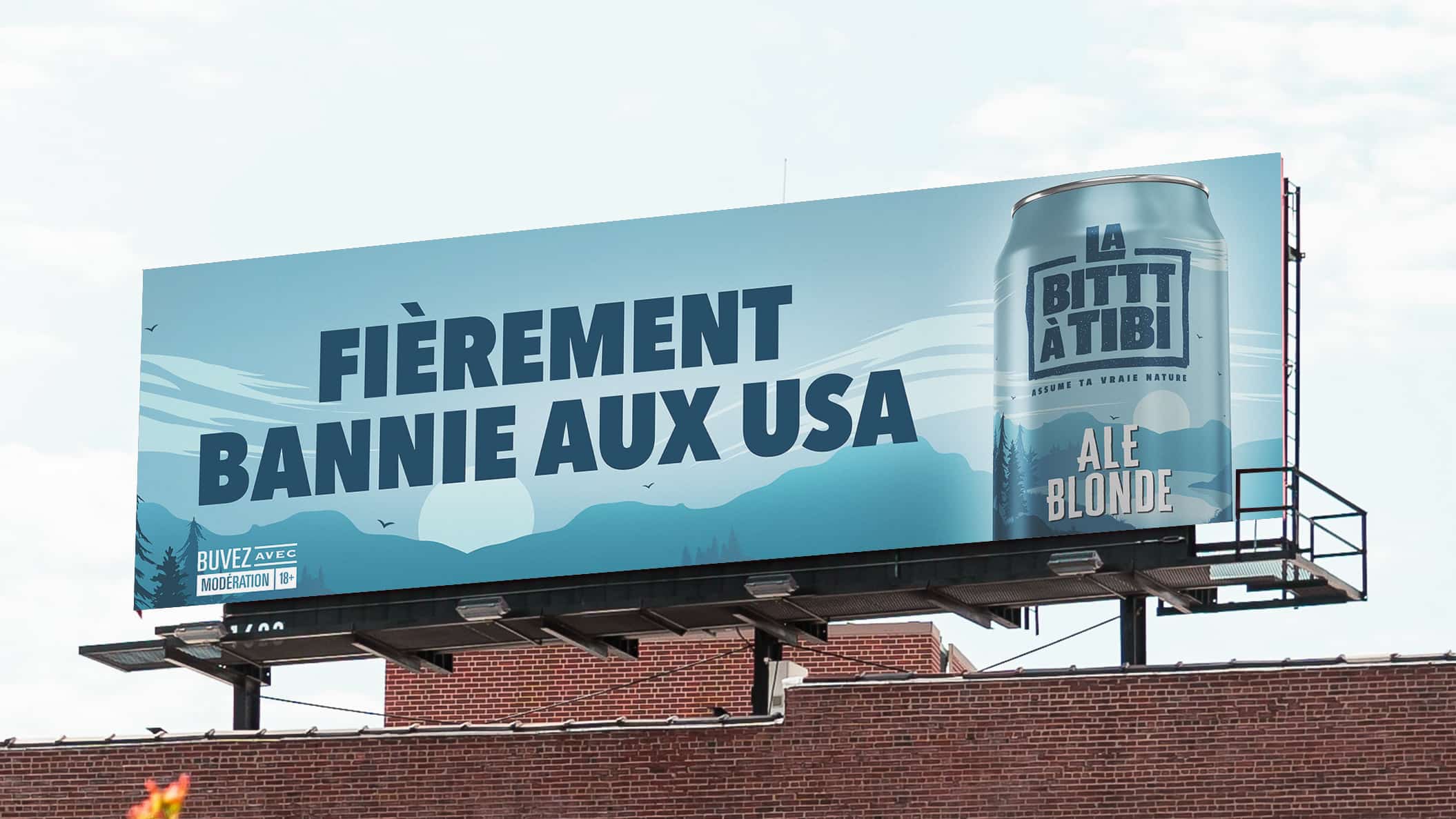 Une marque québécoise de bières répond avec panache à Trump
