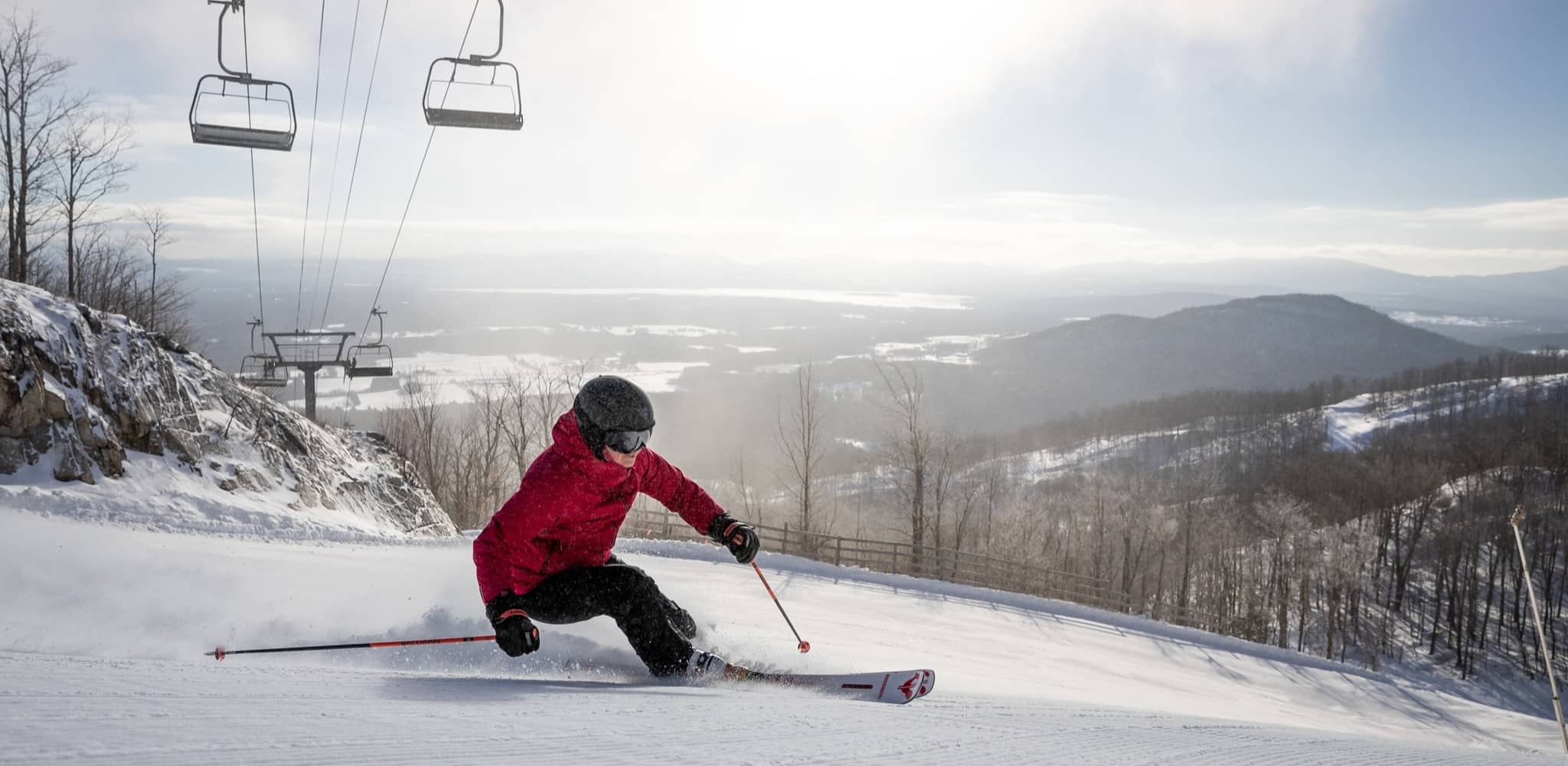 Géraldine annonce l'ouverture de la saison de ski 