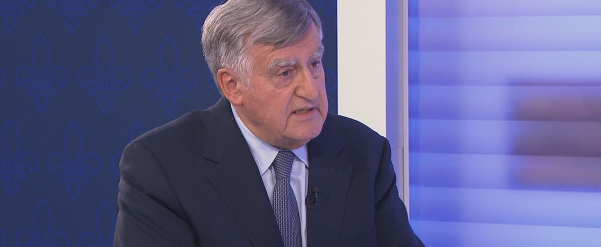 «Je ne suis pas content d’entendre dire des choses comme ça», dit Lucien Bouchard en réponse à Gaétan Barrette