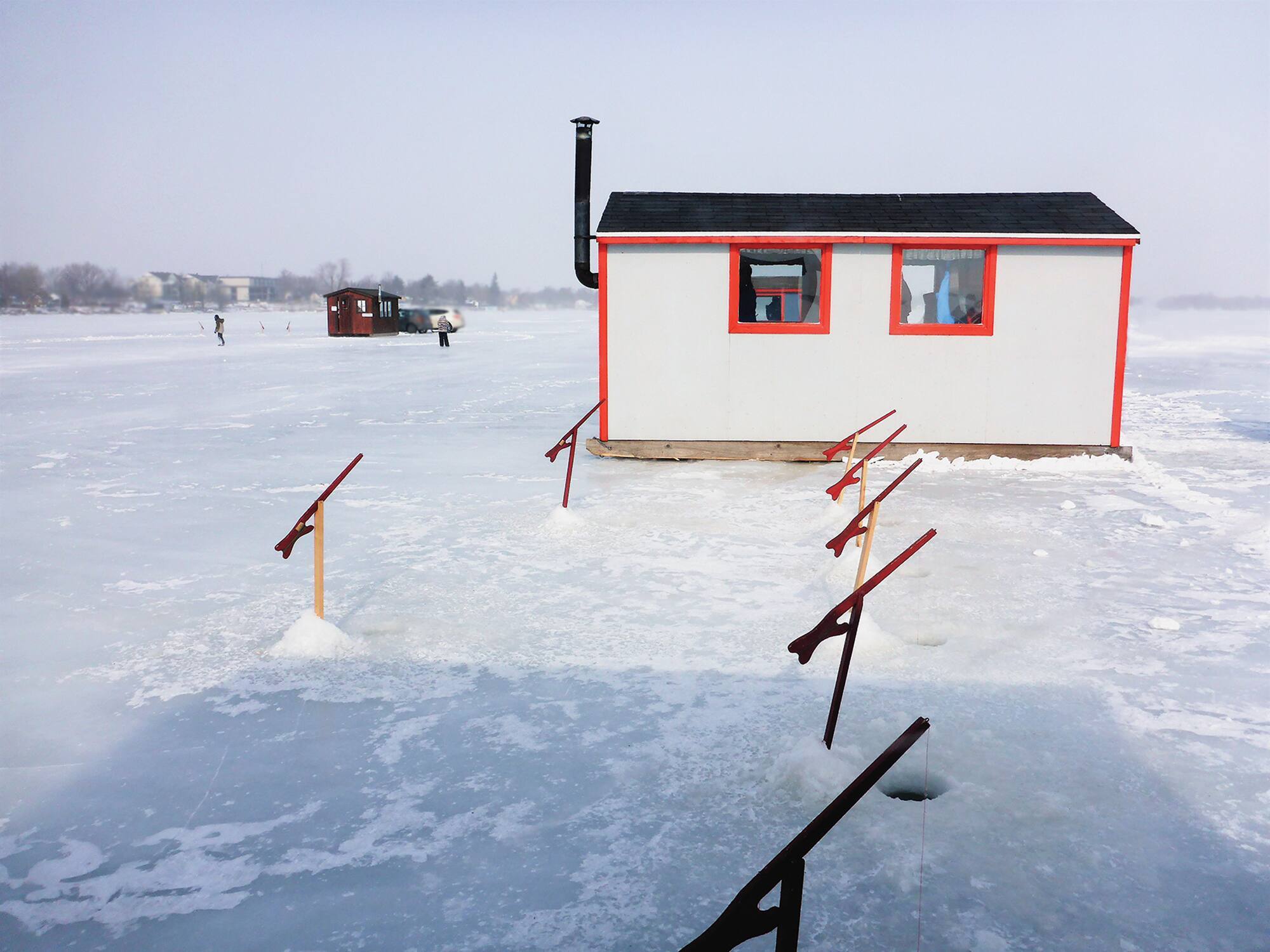 Dpofirs Pics à Glace Sécurité Pêche Sur Glace - Kit Rétractable Acier Inoxydable Pour Urgence Hiver
