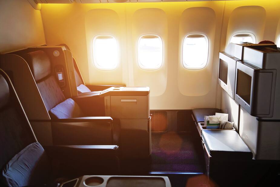 Image principale de l'article Comment obtenir un surclassement en avion?