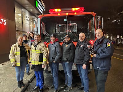 “Por primera vez”: los bomberos de Montreal se ofrecen como voluntarios para la Operación Nariz Roja