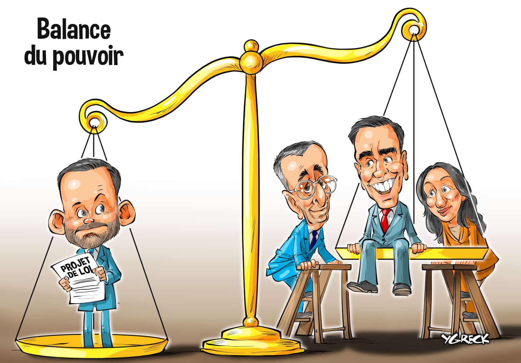 La caricature d’Ygreck