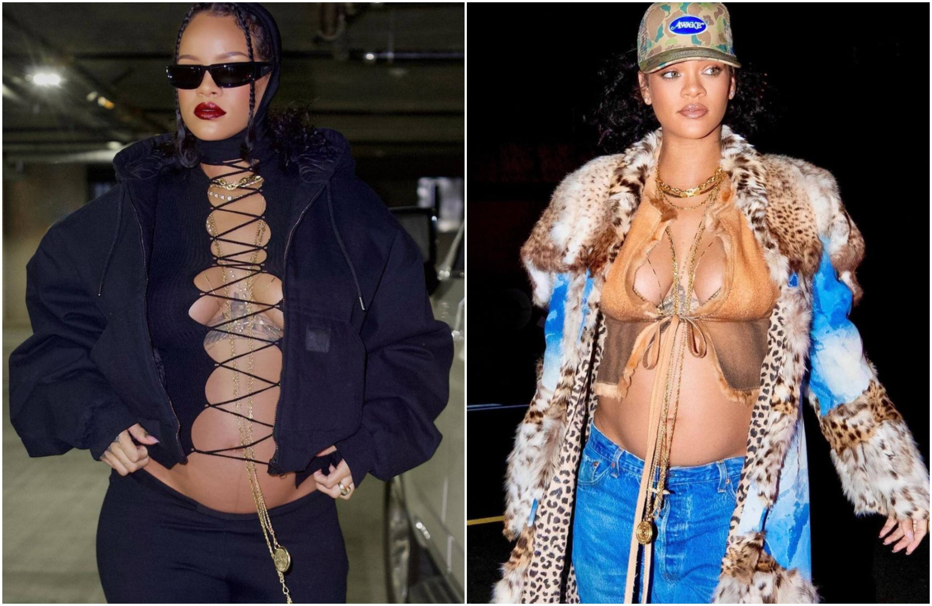 Les looks de maternité de Rihanna font jaser