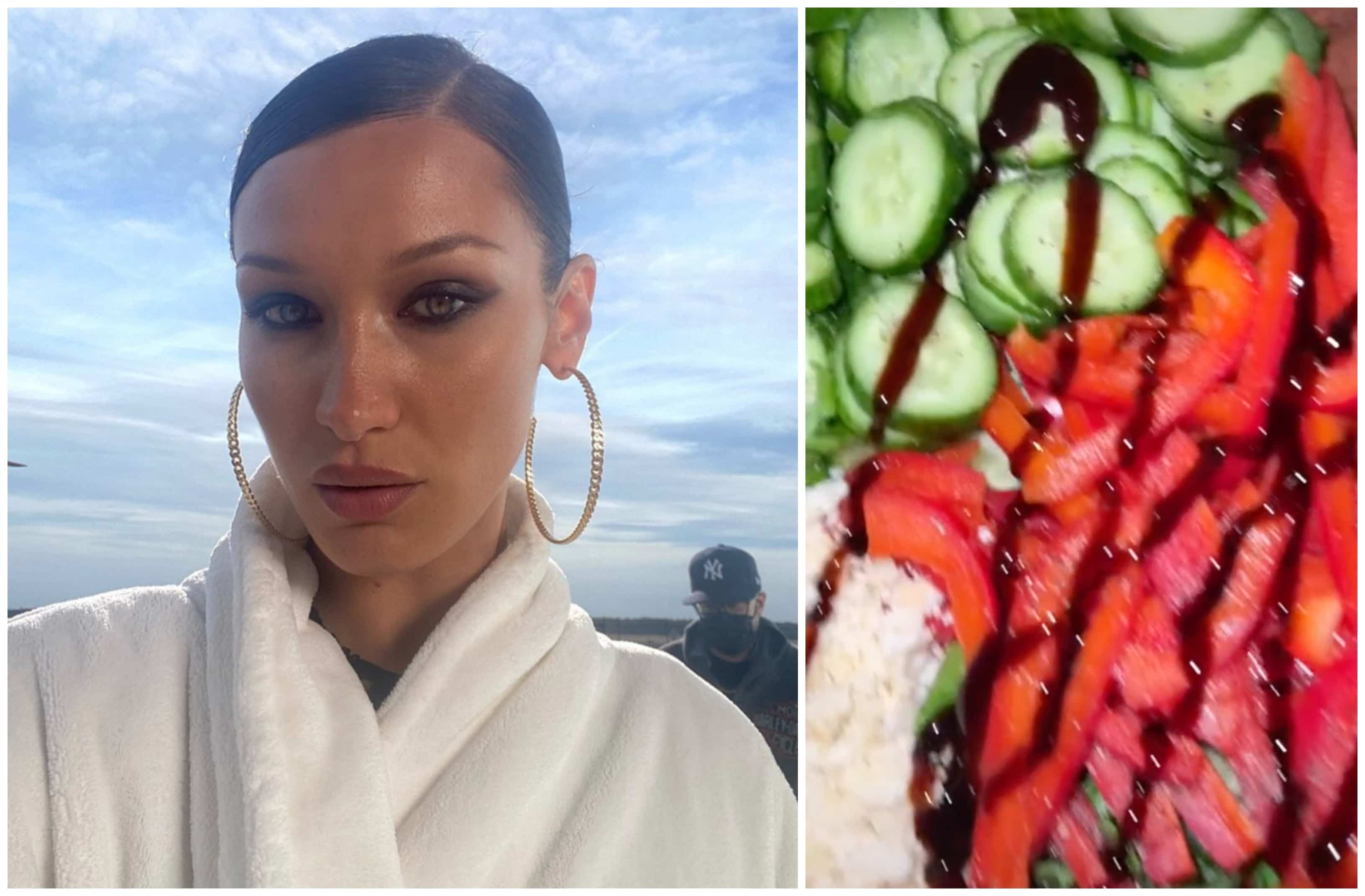 Bella Hadid révèle sa recette de salade préférée