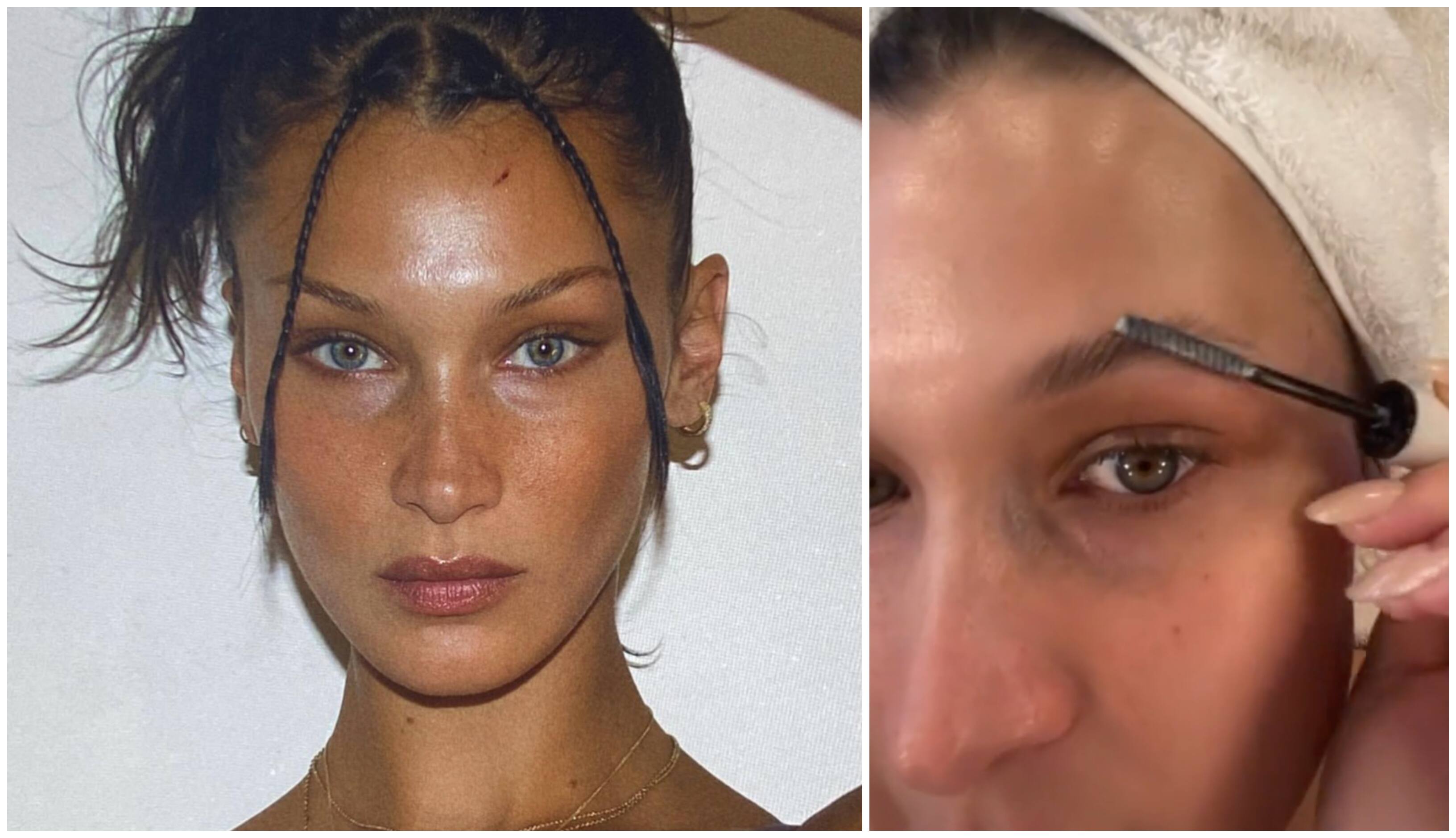 Bella Hadid dévoile son produit pour sourcil préf