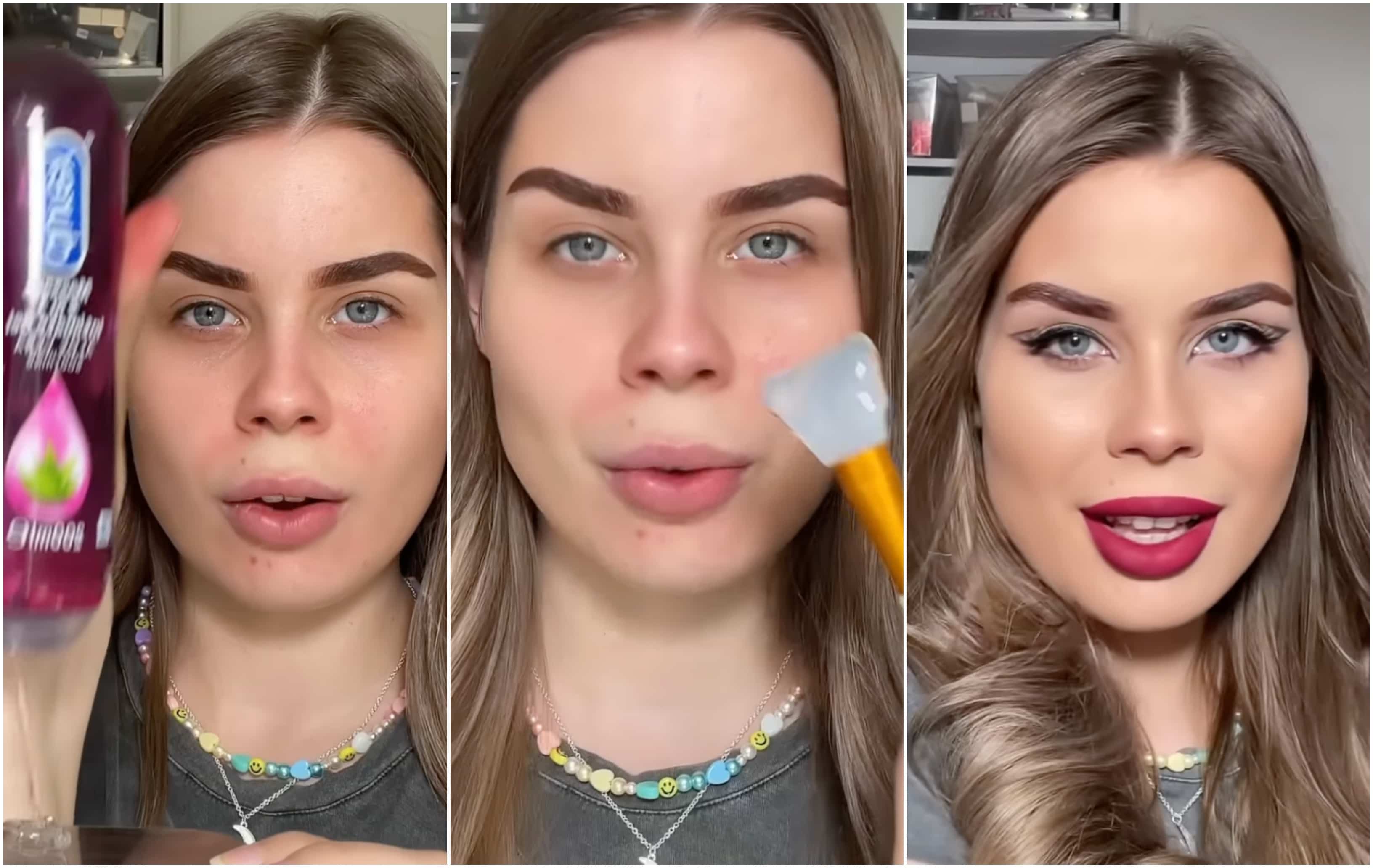 Ils utilisent du lubrifiant sur leur visage