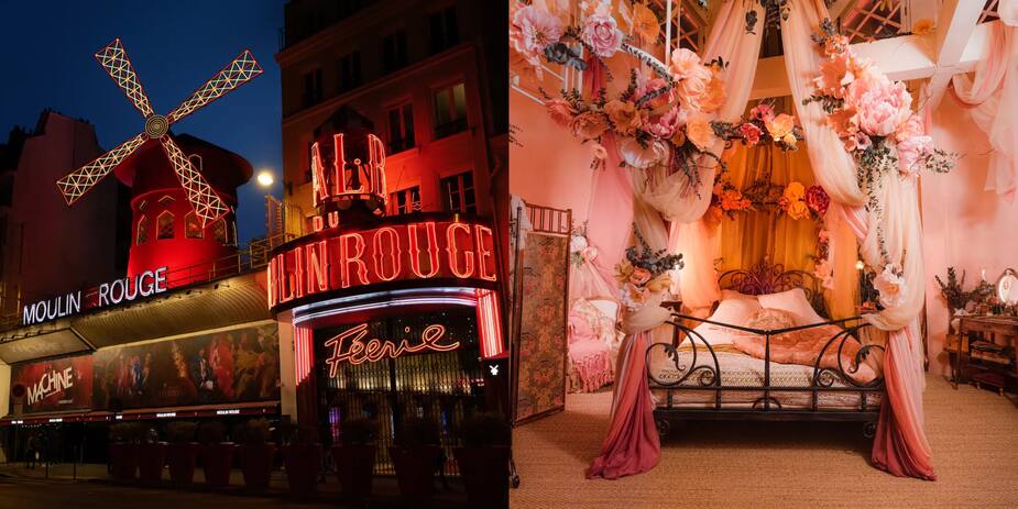 Image principale de l'article Vous pourriez dormir en haut du Moulin Rouge