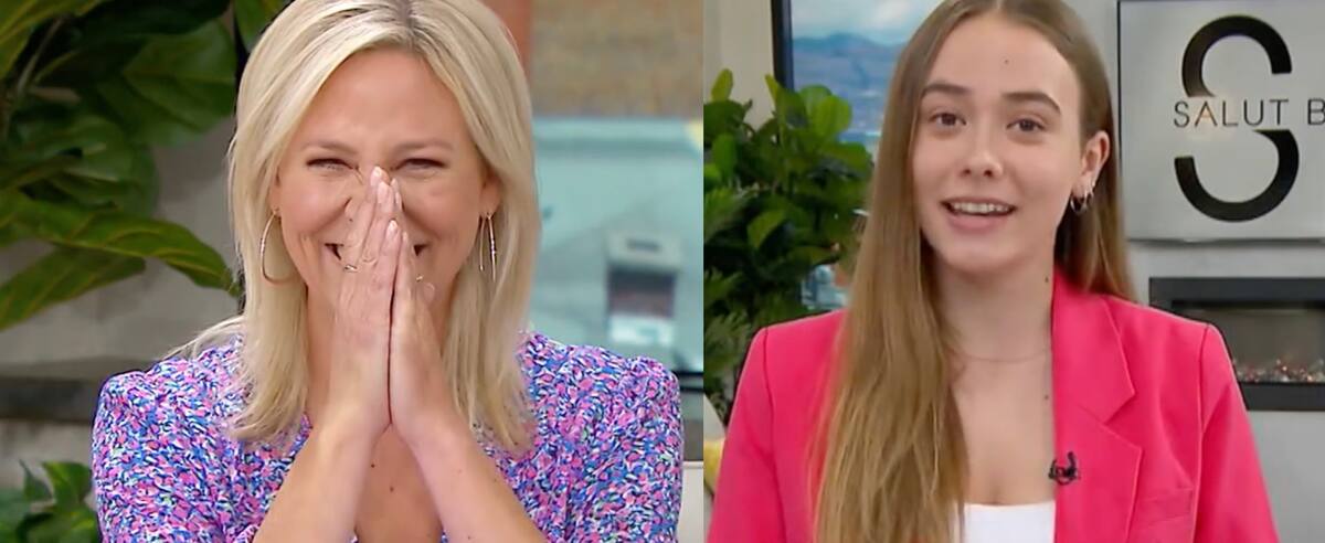 La fille d'Ève-Marie Lortie rend un émouvant hommage à sa mère afin de célébrer ses 20 ans à Salut Bonjour