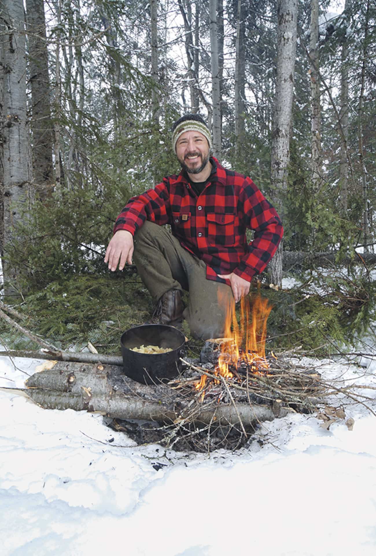 Billy Rioux 8 recettes à cuisiner en camping ou dehors dans le bois | JDM