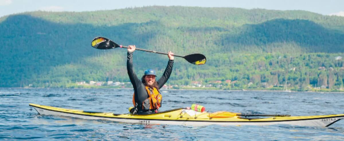 A 700 km route between Saguenay and Percé: go on a kayaking adventure in the midst of a pandemic 1