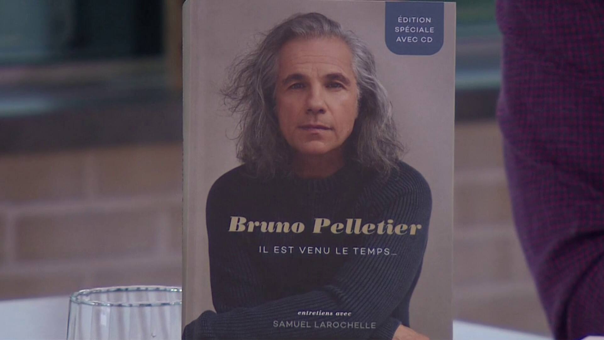 Bruno Pelletier parle de sa carrière dans un livre
