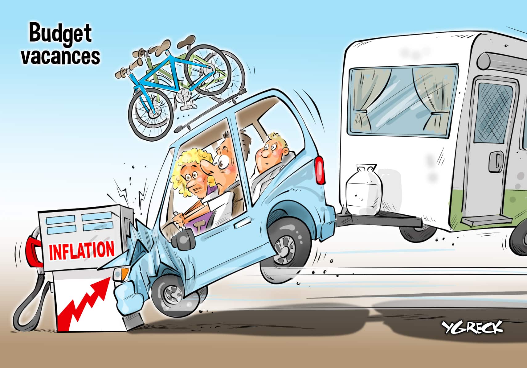 La caricature d'Ygreck