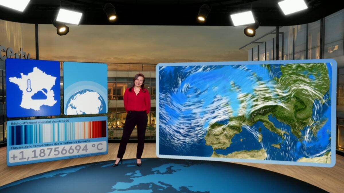 Des stations de télé affichent le degré de réchauffement planétaire ...