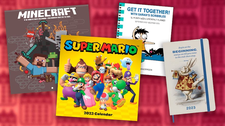 Image principale de l'article Des calendriers et agendas geek 2023