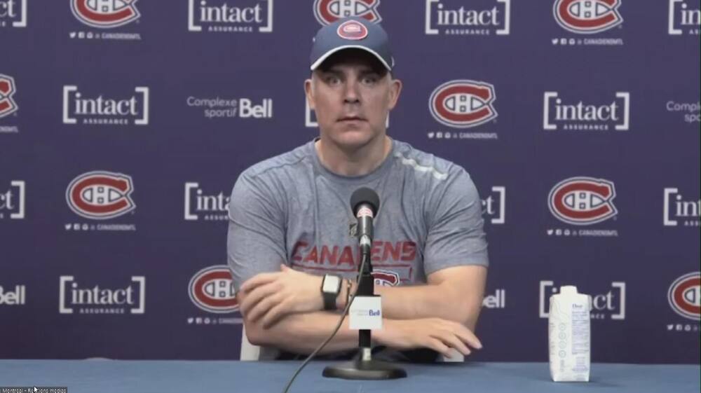 EN DIRECT: Ducharme et les joueurs s'adressent aux médias