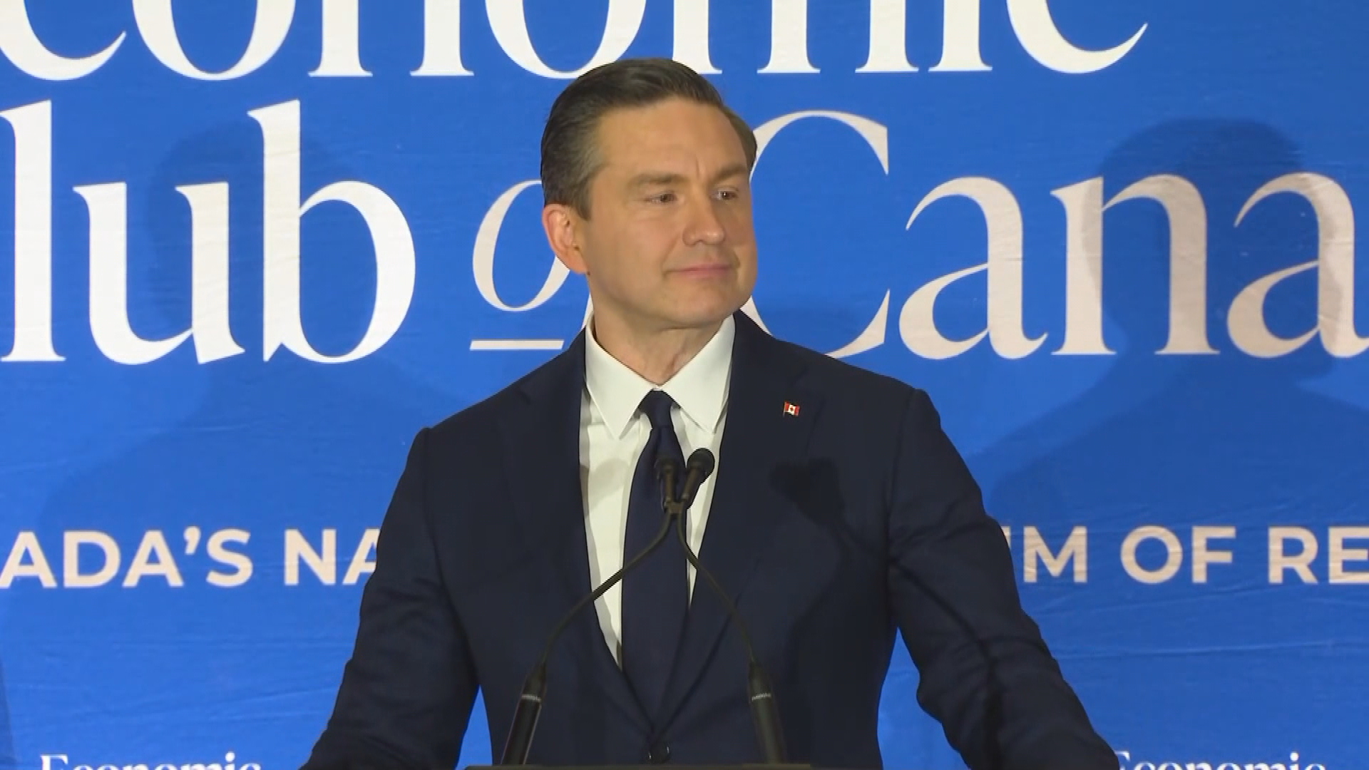 Le Canada et les États-Unis condamnés à s’entendre, selon Pierre Poilievre