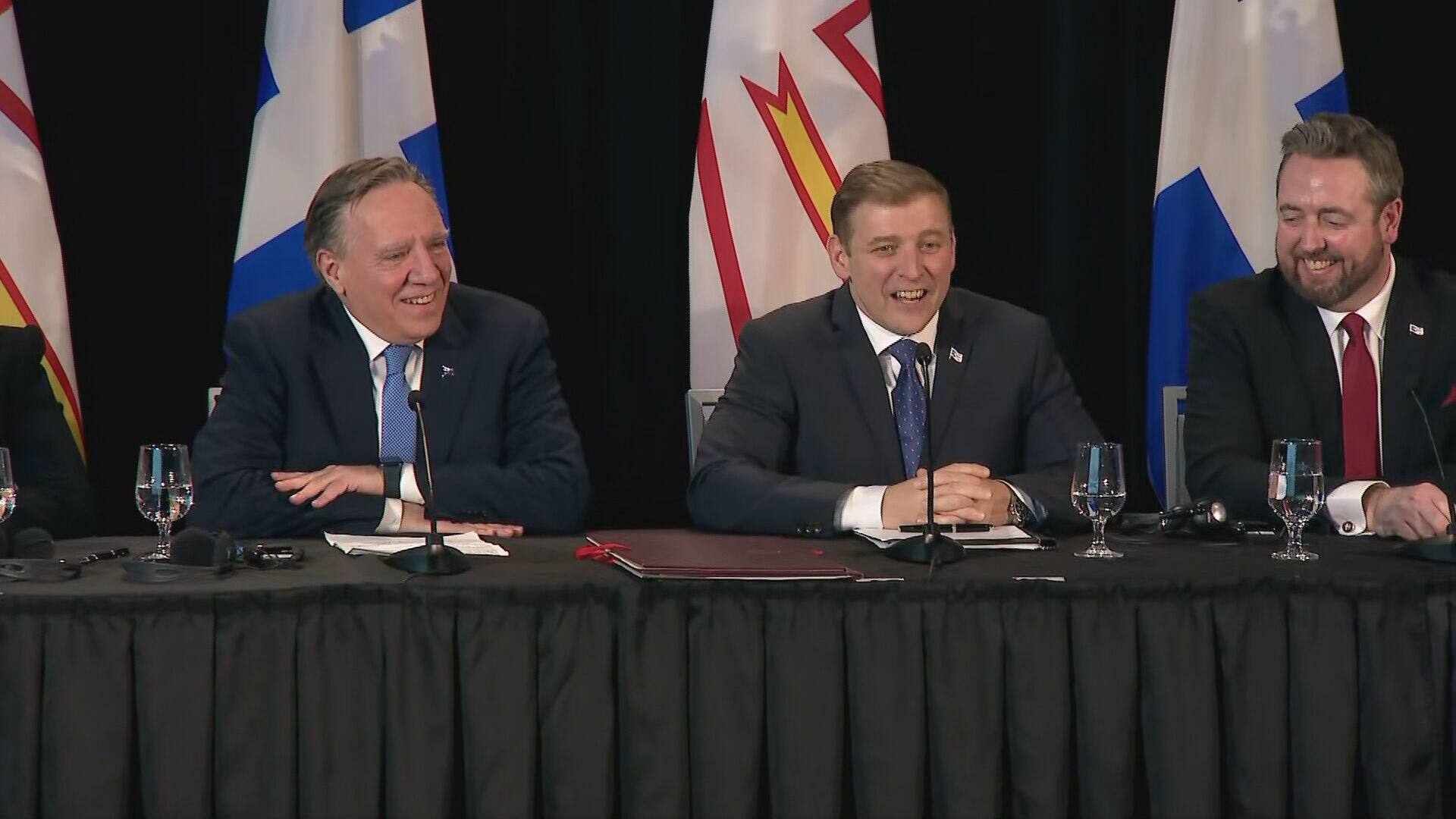 Entente de principe entre Qu&eacute;bec et Terre-Neuve: Hydro souhaite injecter 25 G$ pour trois nouveaux projets hydro&eacute;lectriques au Labrador