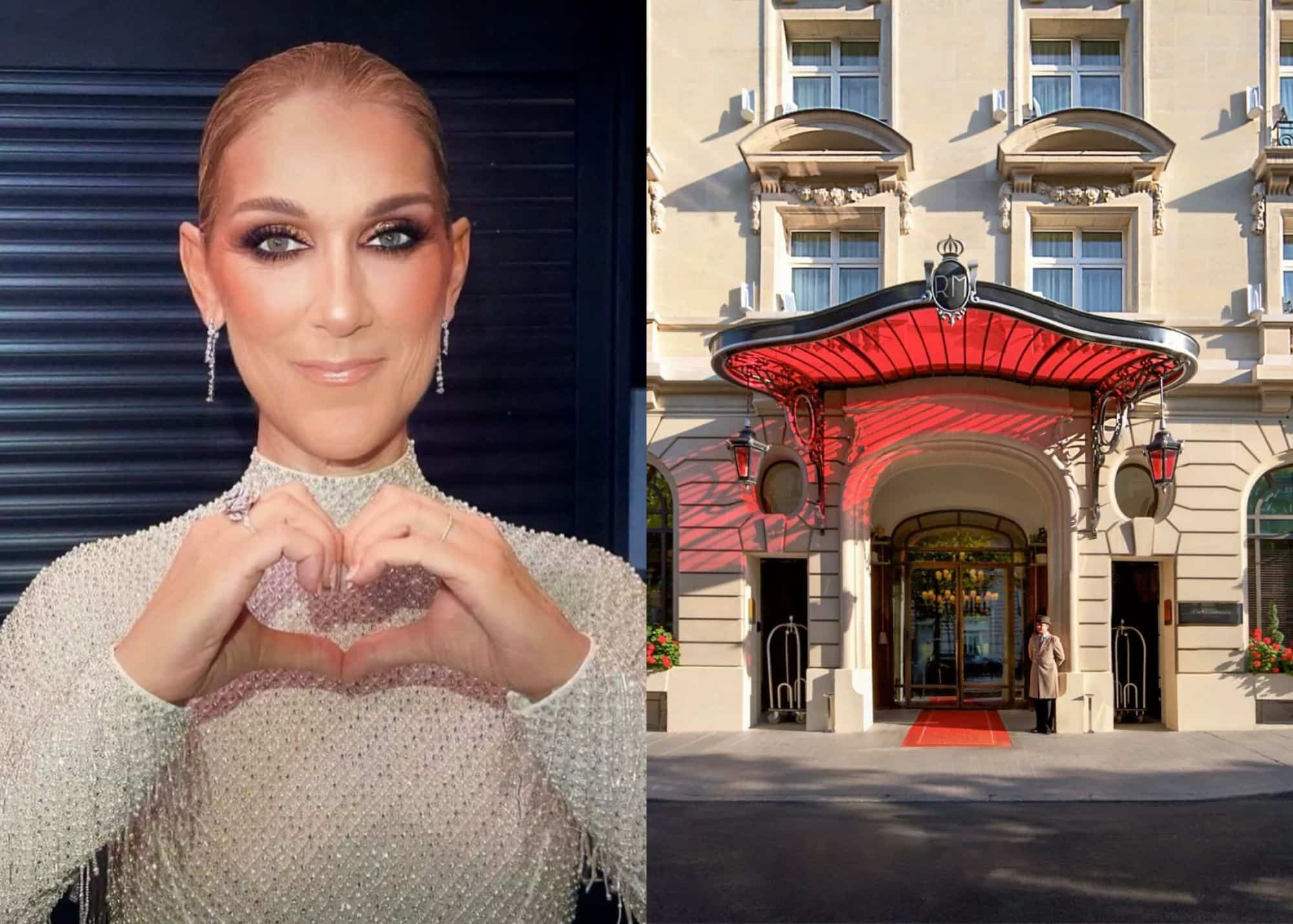 Voici l’hôtel où Céline Dion reste à Paris