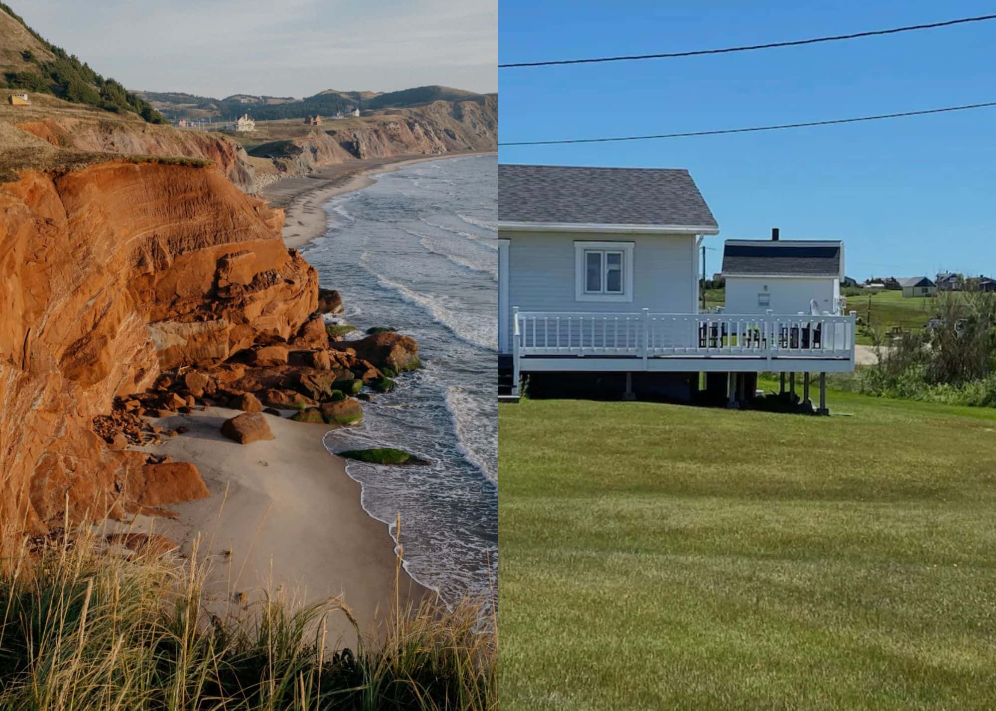 Un mignon chalet à louer aux Îles-de-la-Madeleine