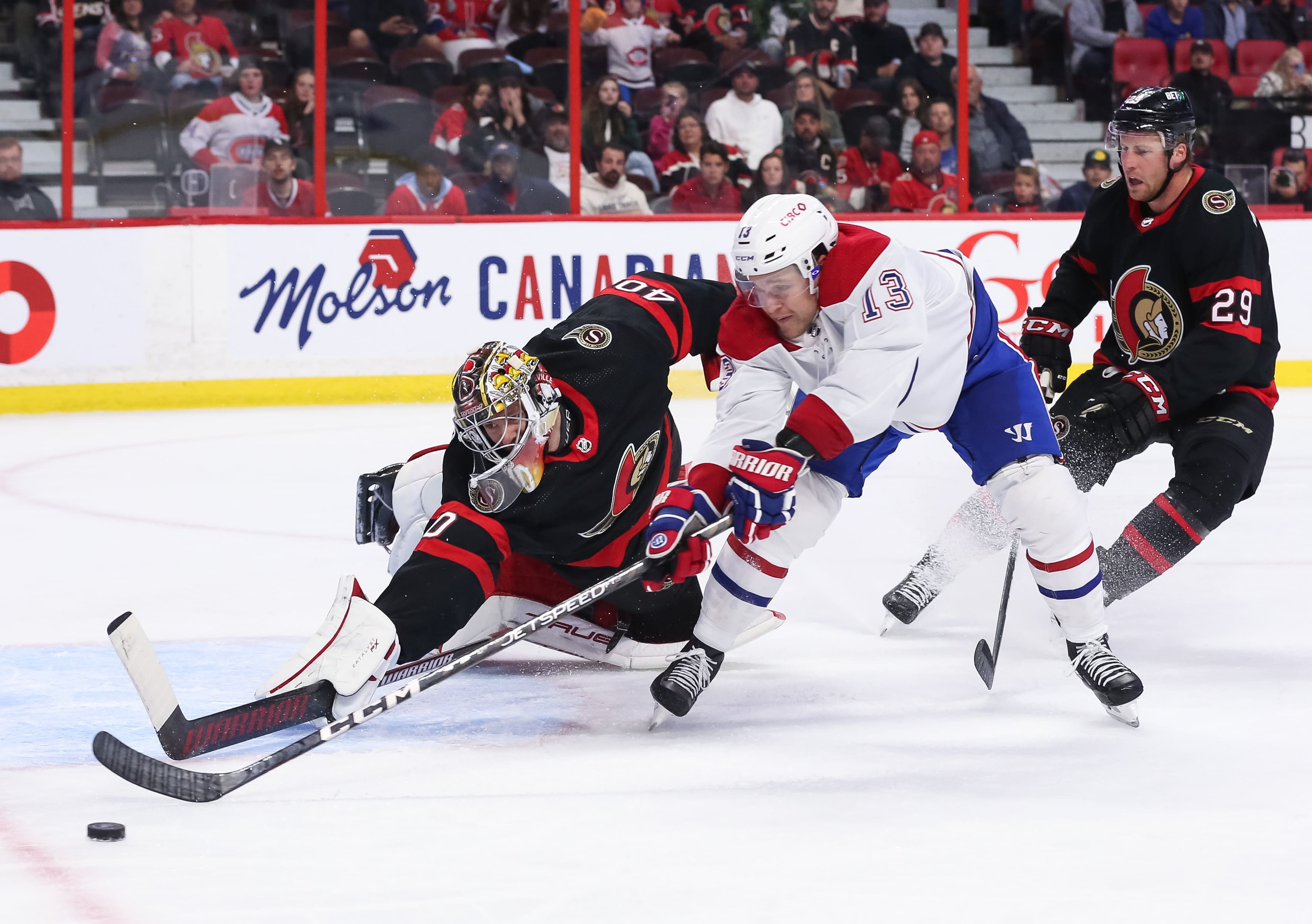 Le CH &eacute;chappe la victoire &agrave; Ottawa