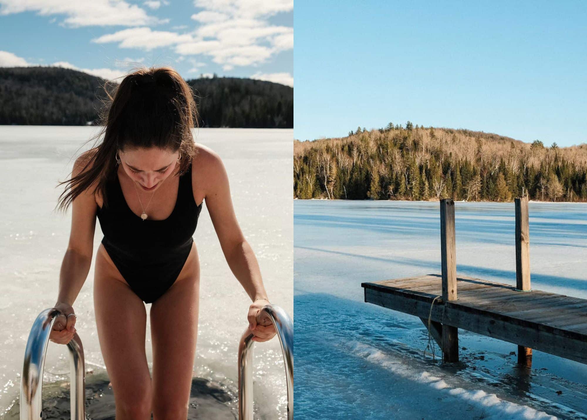 Les bains glacés: on a testé cette tendance