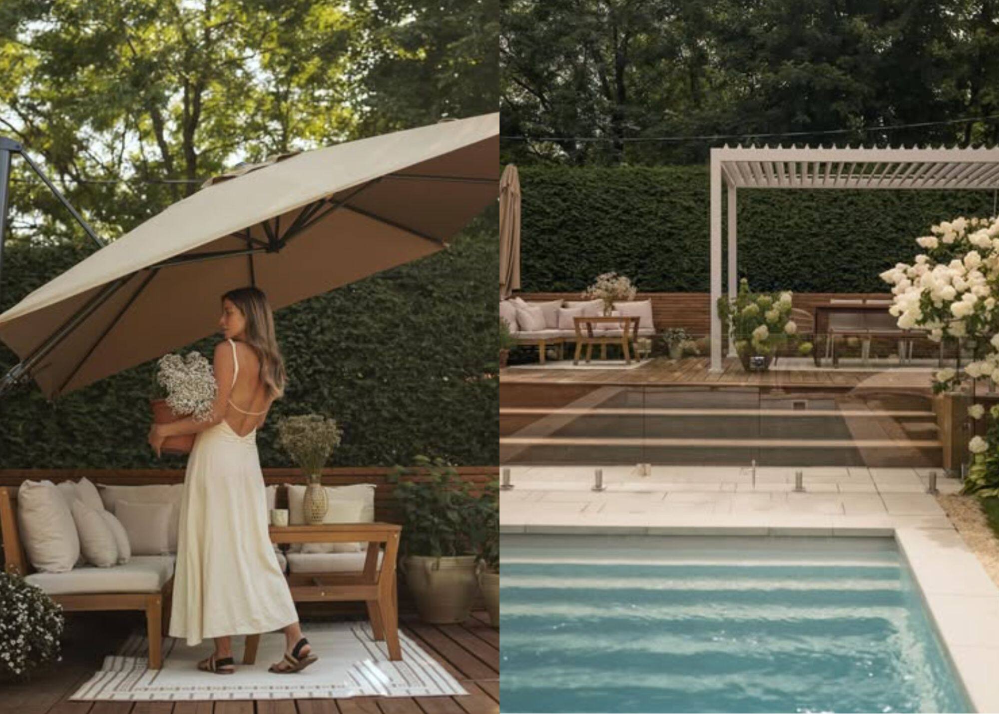 3 inspirations pour se créer une cour de rêve