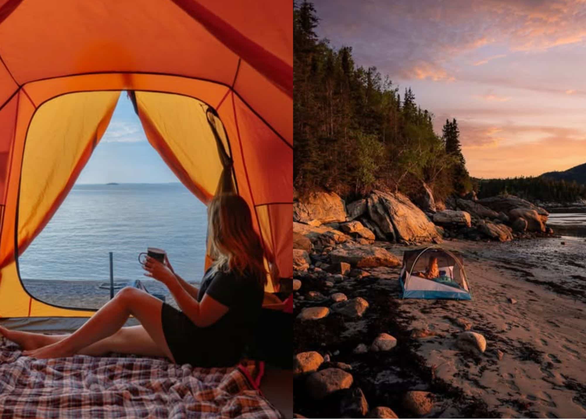 10 campings avec les plus belles vues au Québec