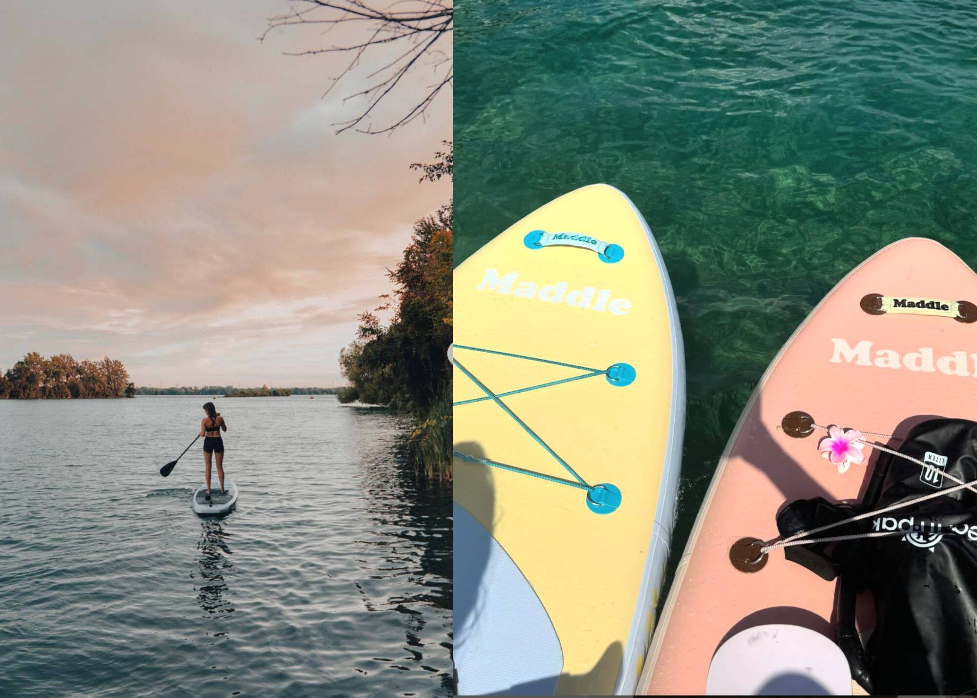 7 beaux endroits où faire du «SUP»