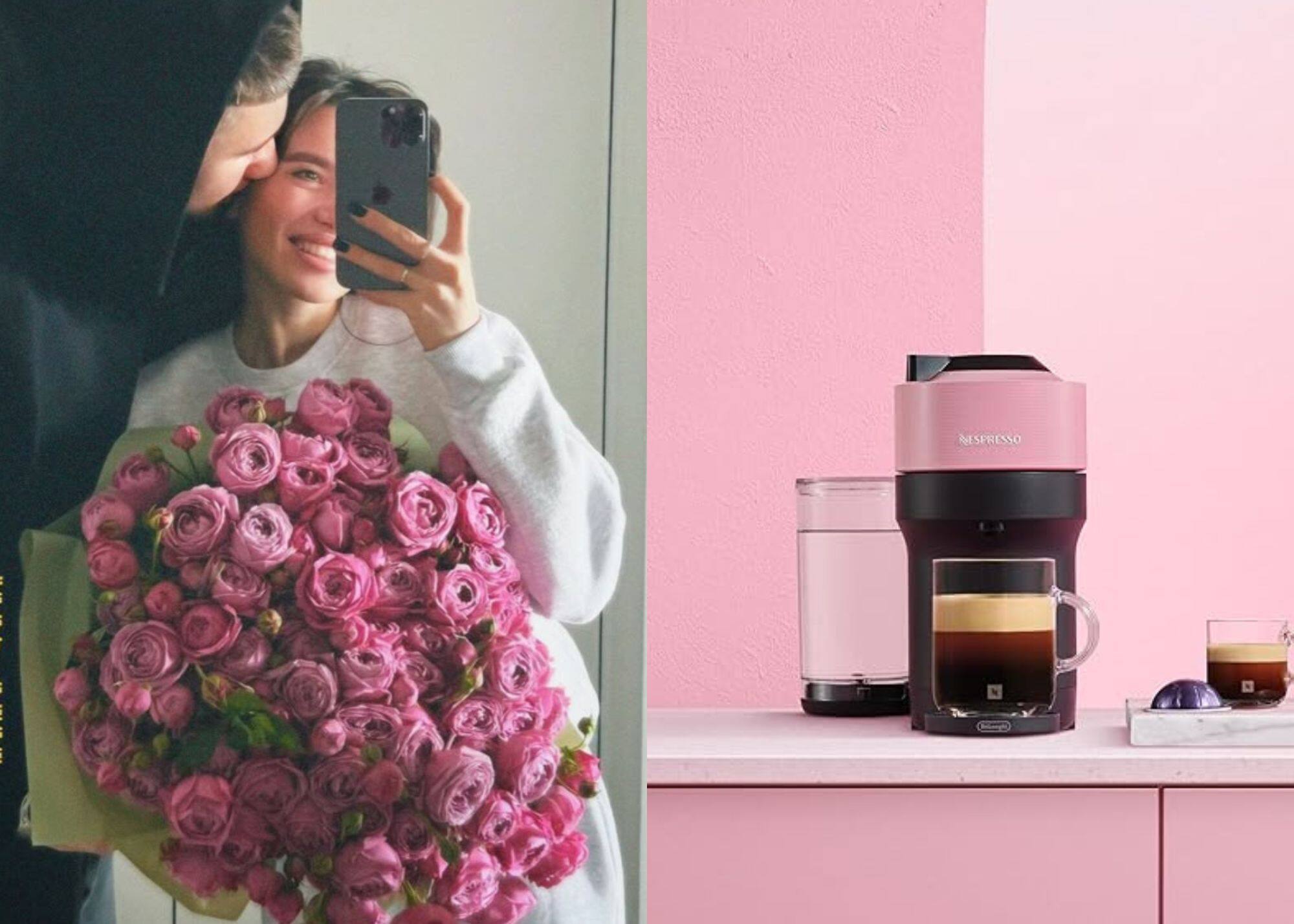 Une machine à café rose? Oui je le veux!