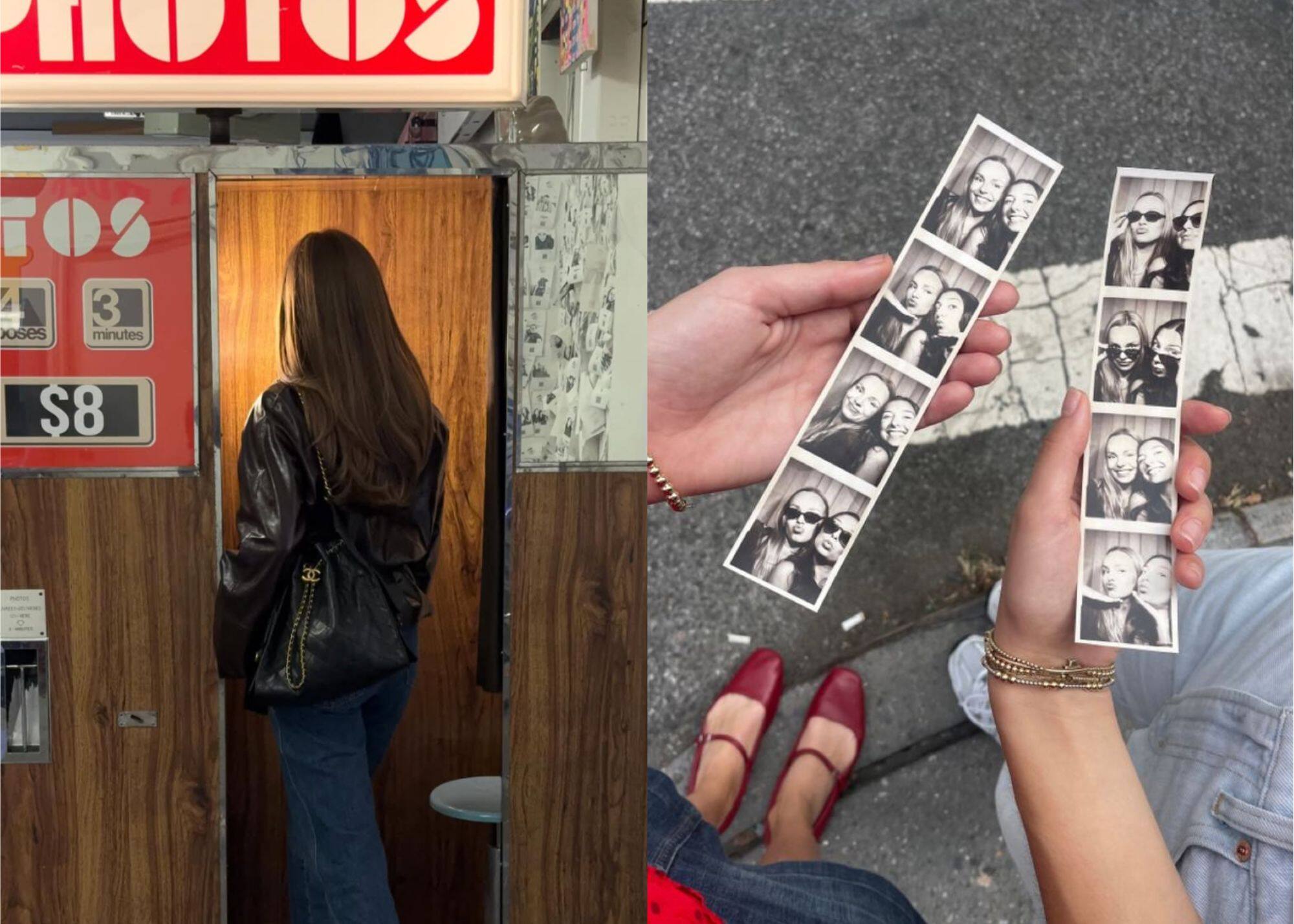 Un photobooth rétro s’installe dans cette boutique