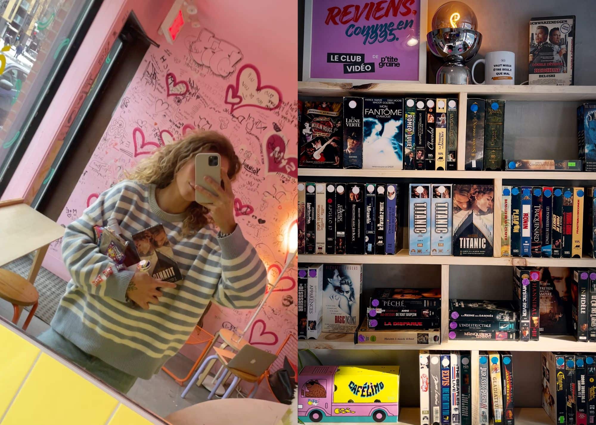 Image principale de l'article Ce café offre la location GRATUITE de VHS