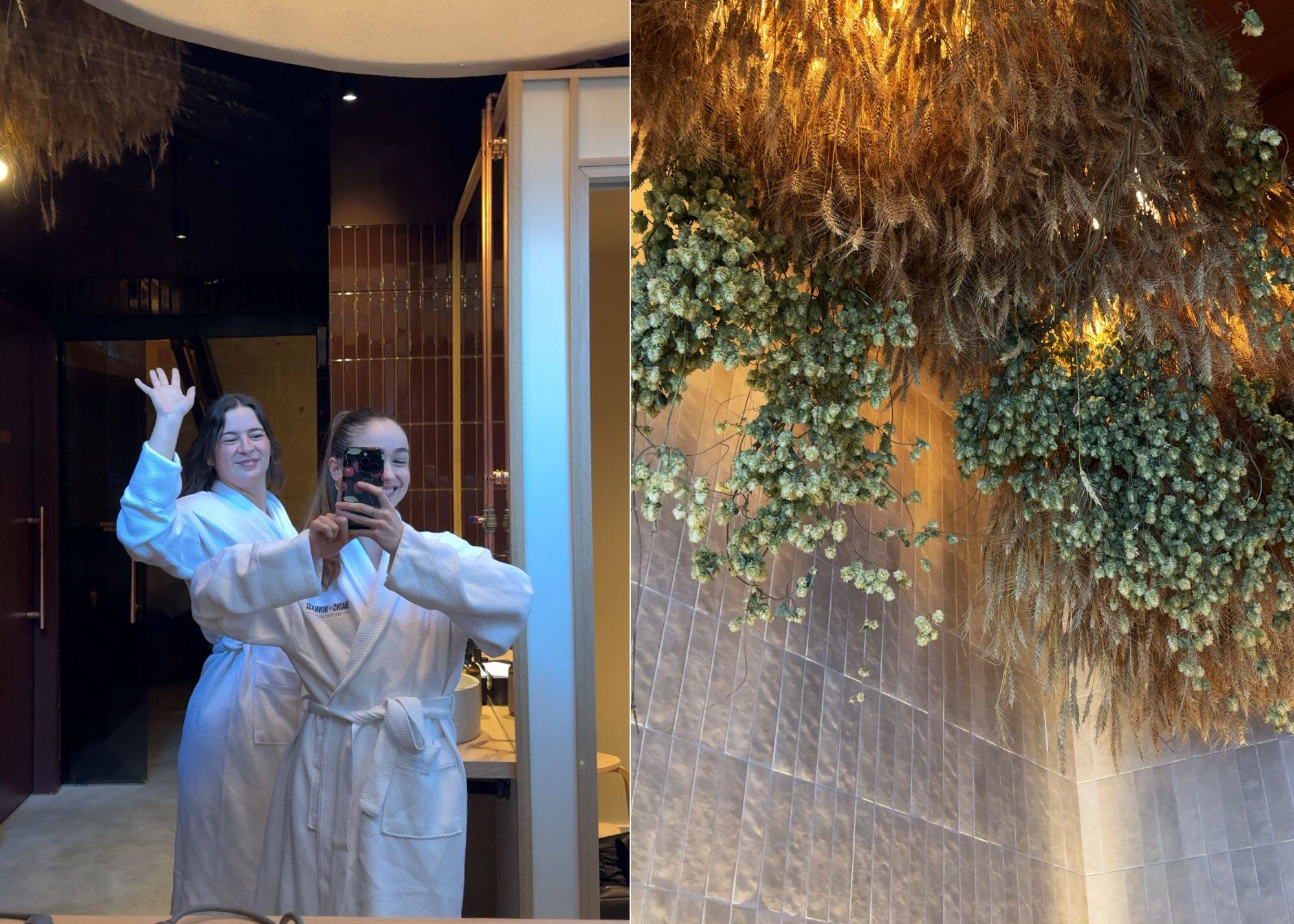 Un nouveau spa dans des bains de bière