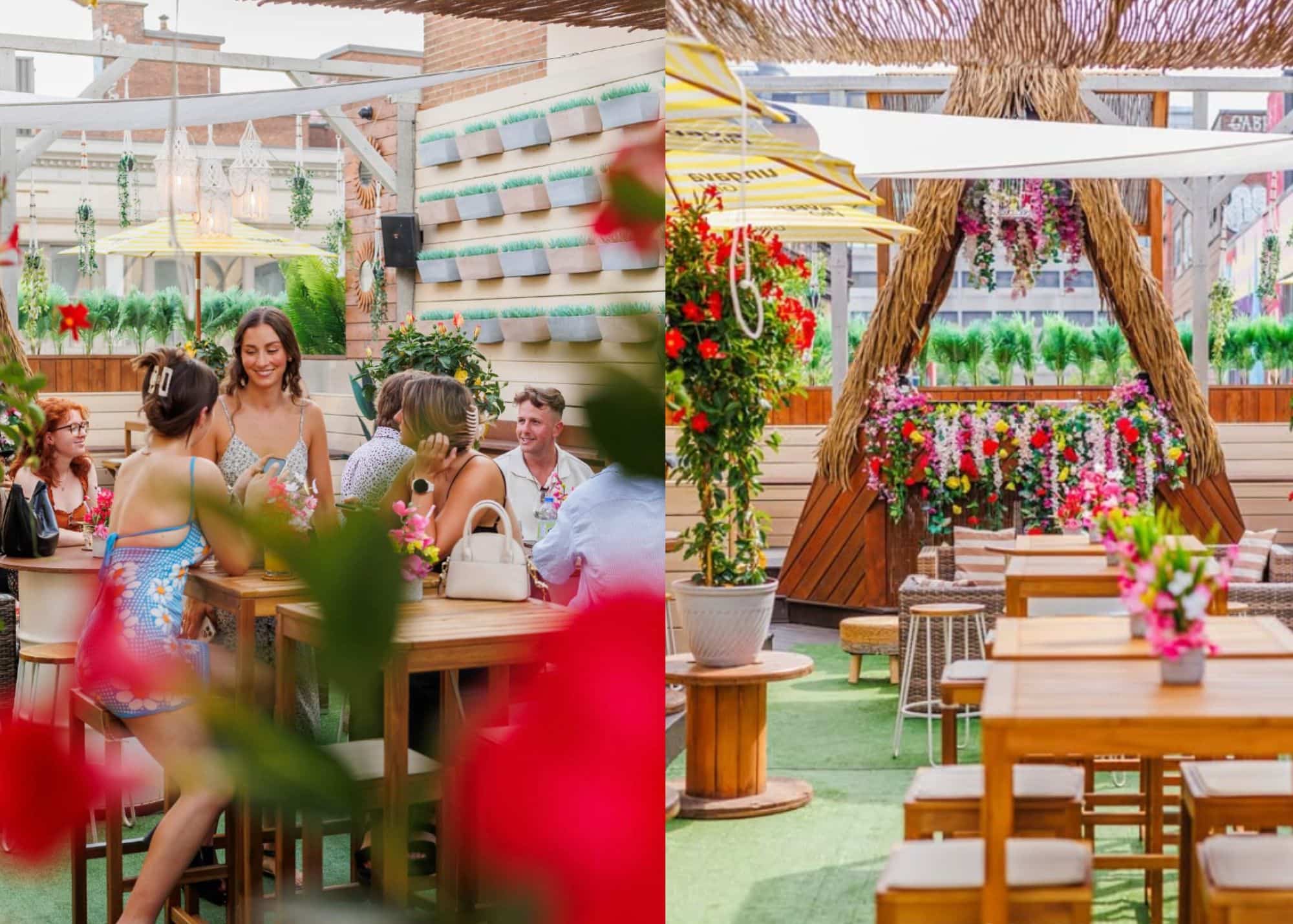 Une terrasse digne de Riviera Maya