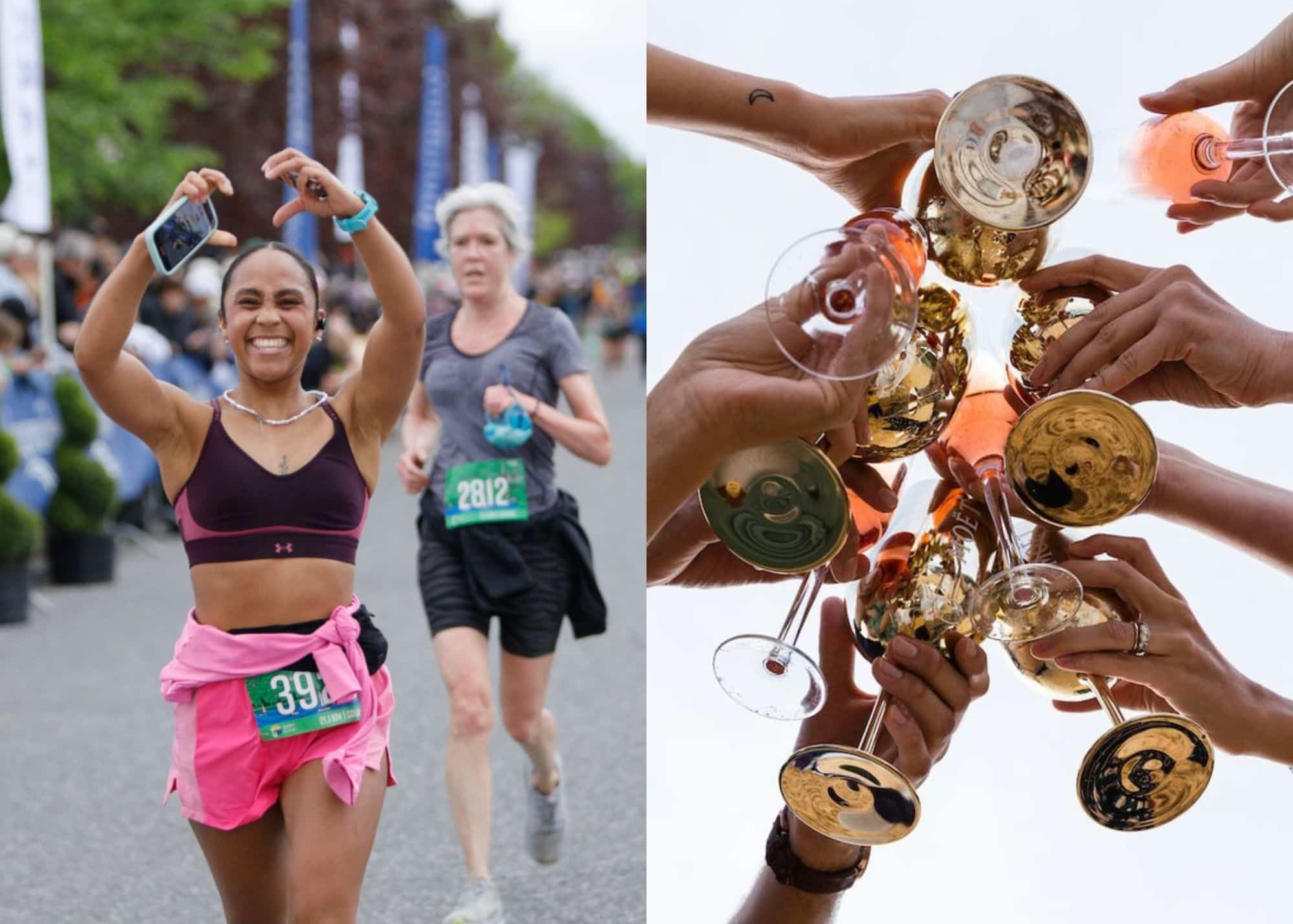 Le cardio, c'est l'fun, le vin après c'est mieux!