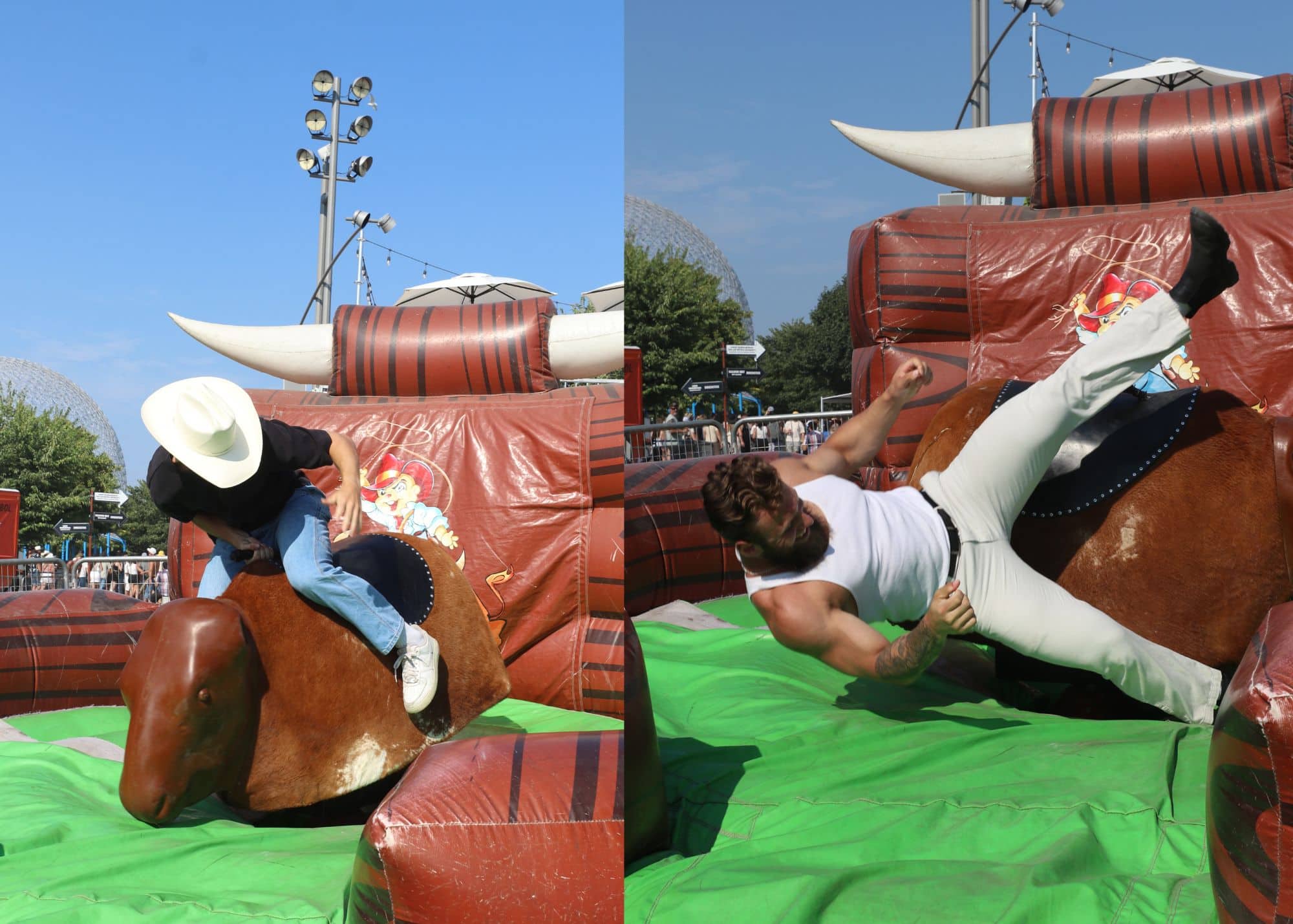 On a testé le taureau mécanique de Lasso 