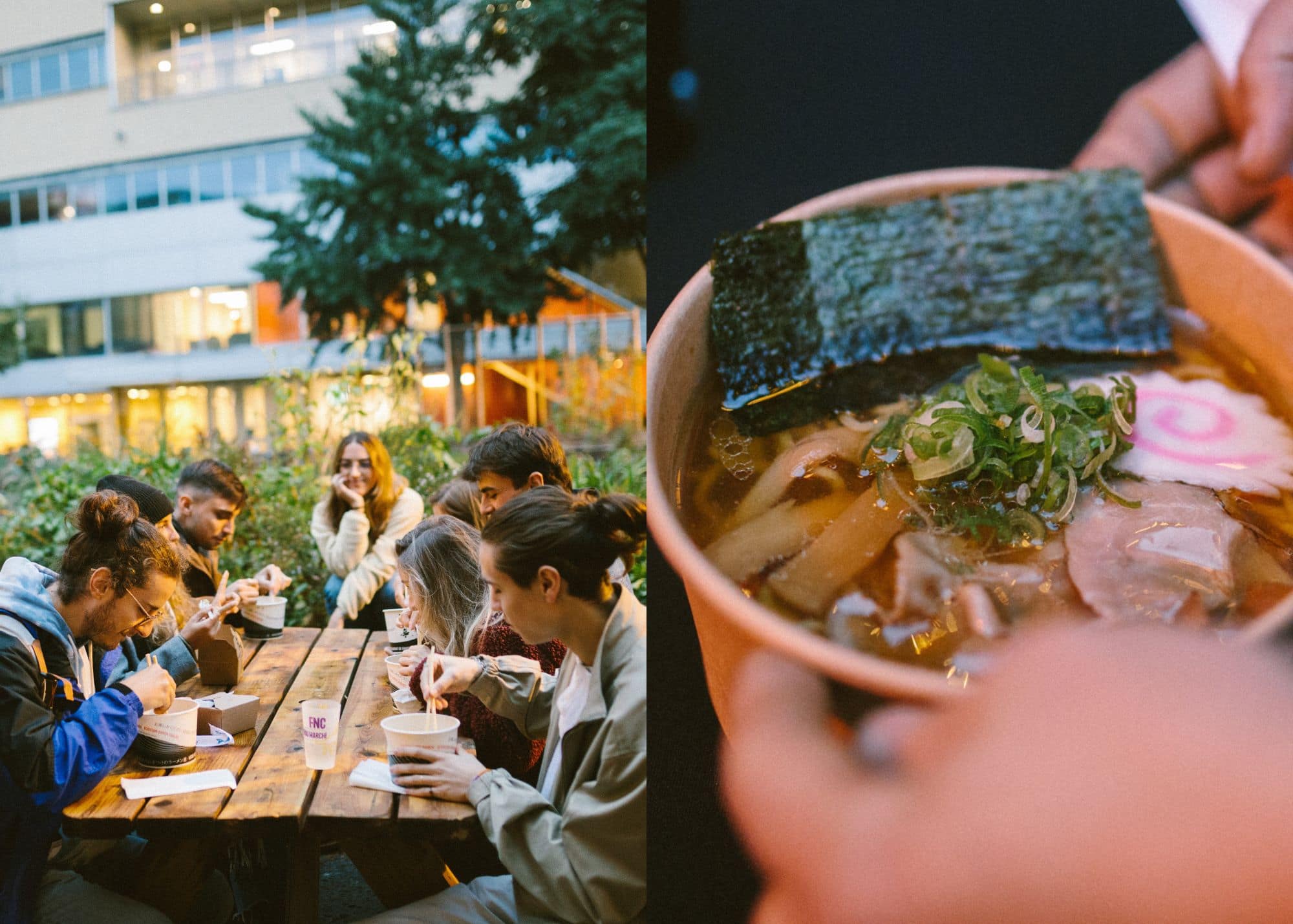Un week-end sous le signe du ramen et de la pizza