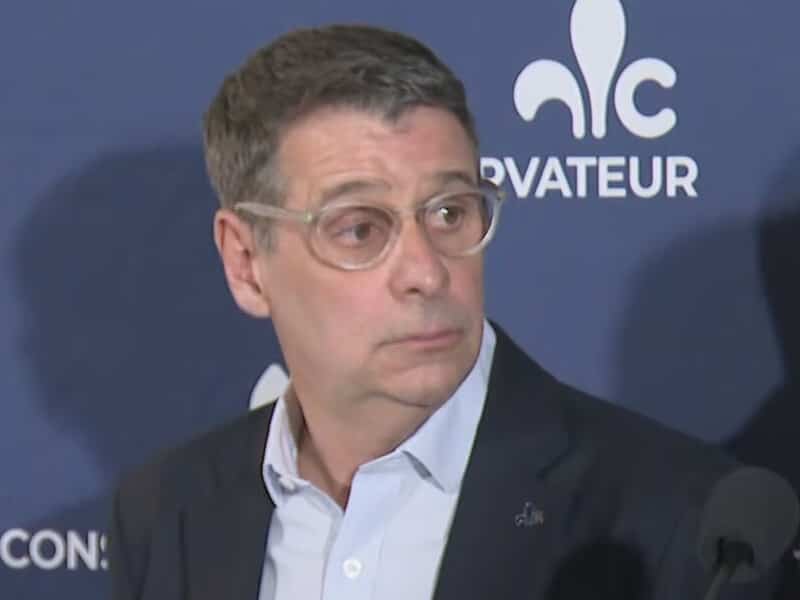 Maïté Blanchette Vézina en « date » politique avec Éric Duhaime