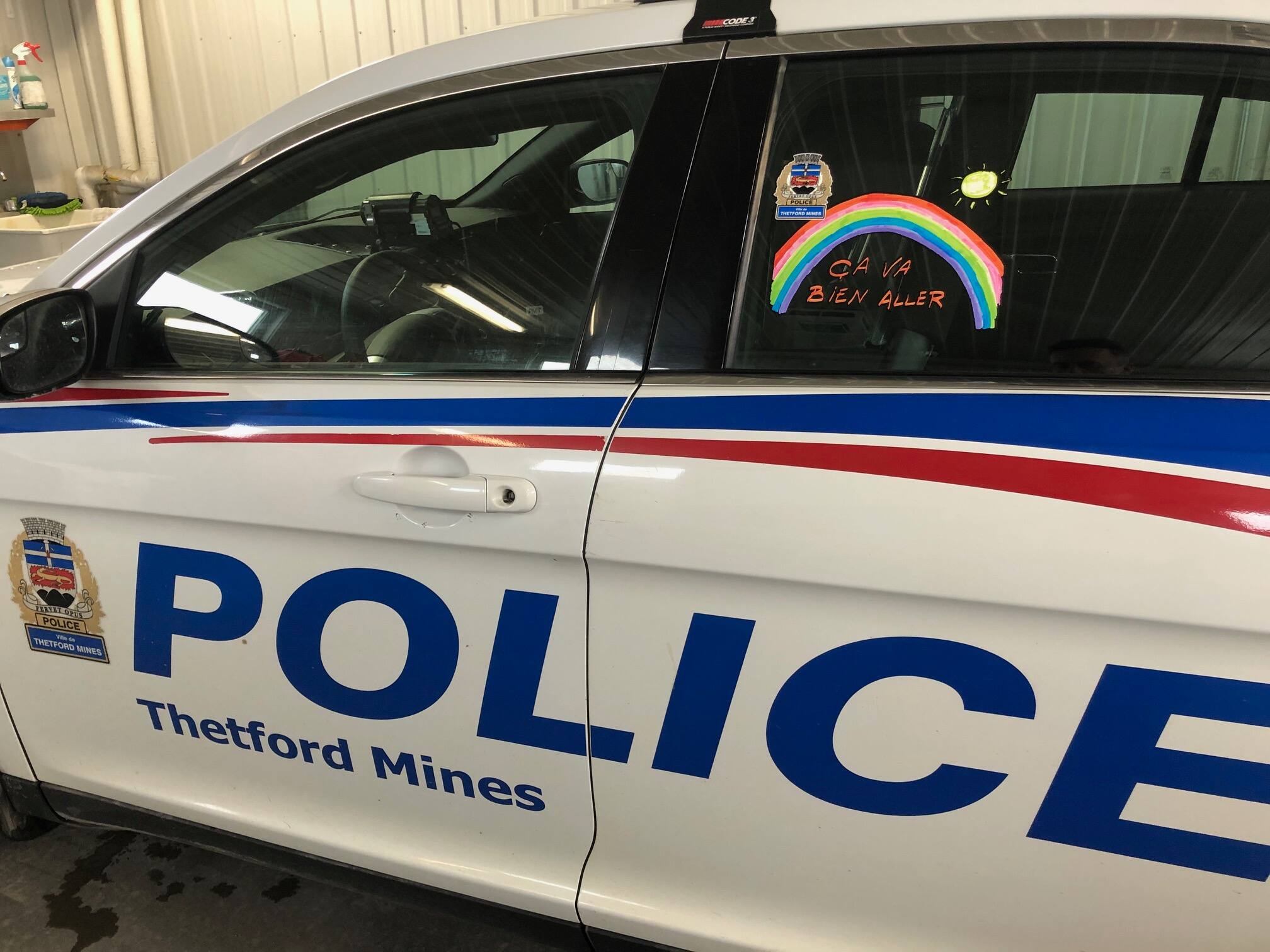 COVID19 la police de Thetford Mines veut rassurer la population JDQ