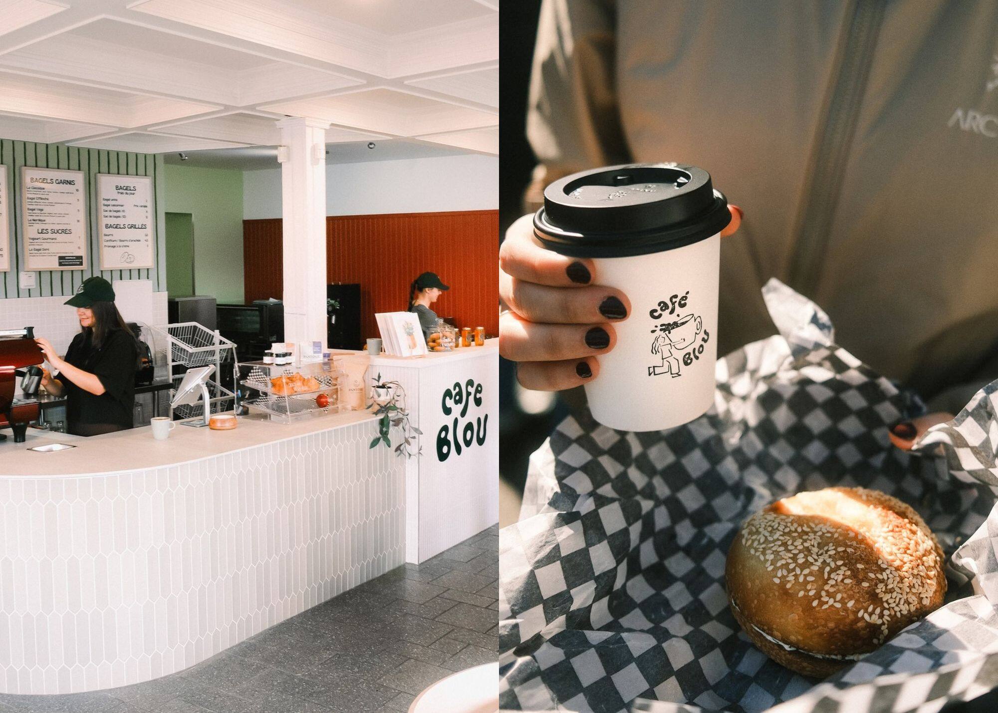 Un nouveau café où déguster des bagels maisons